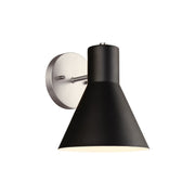 Towner 8" LED Bath Sconce, Brushed Nickel Finish