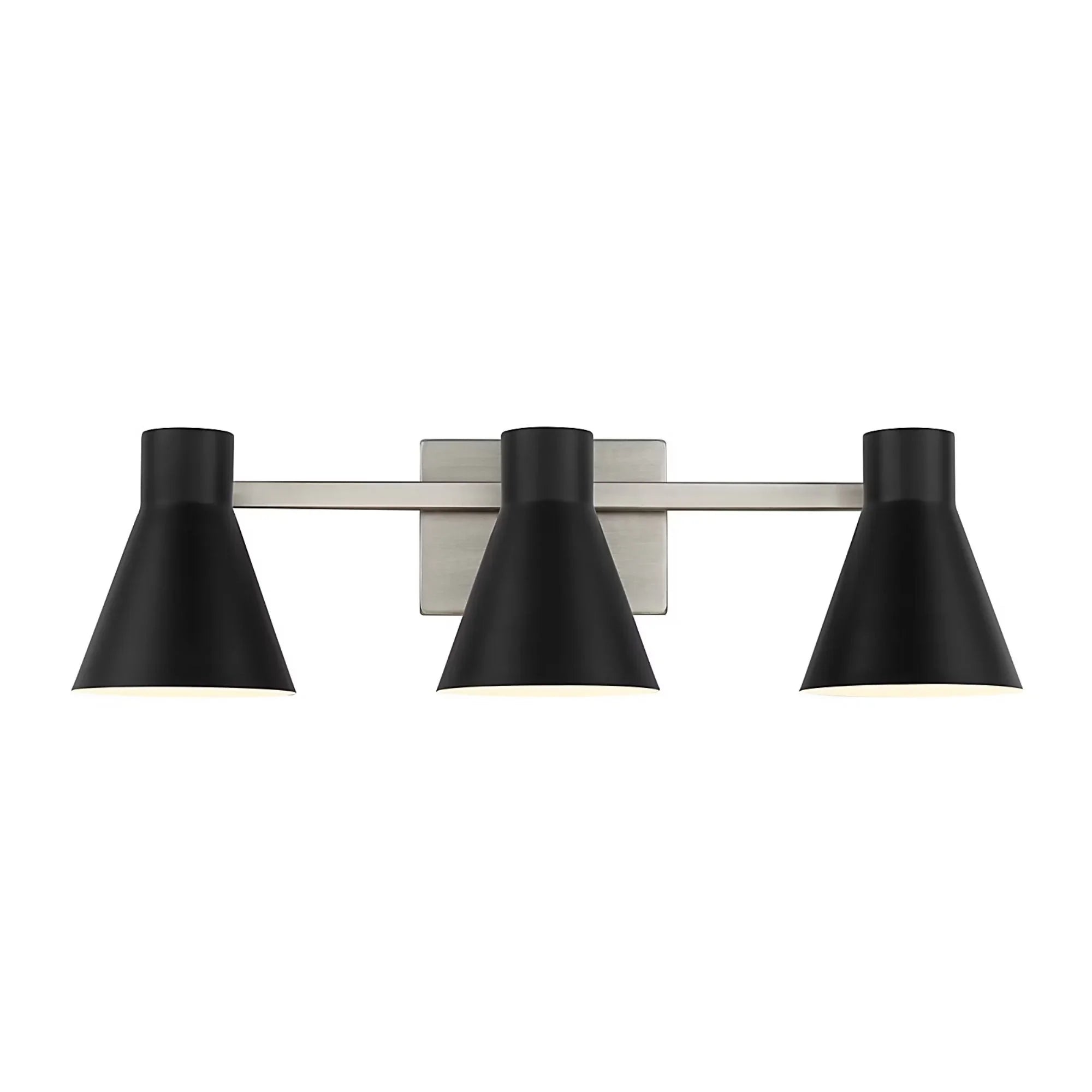 Towner 26" 3-Light Bathroom Vanity, Brushed Nickel Finish