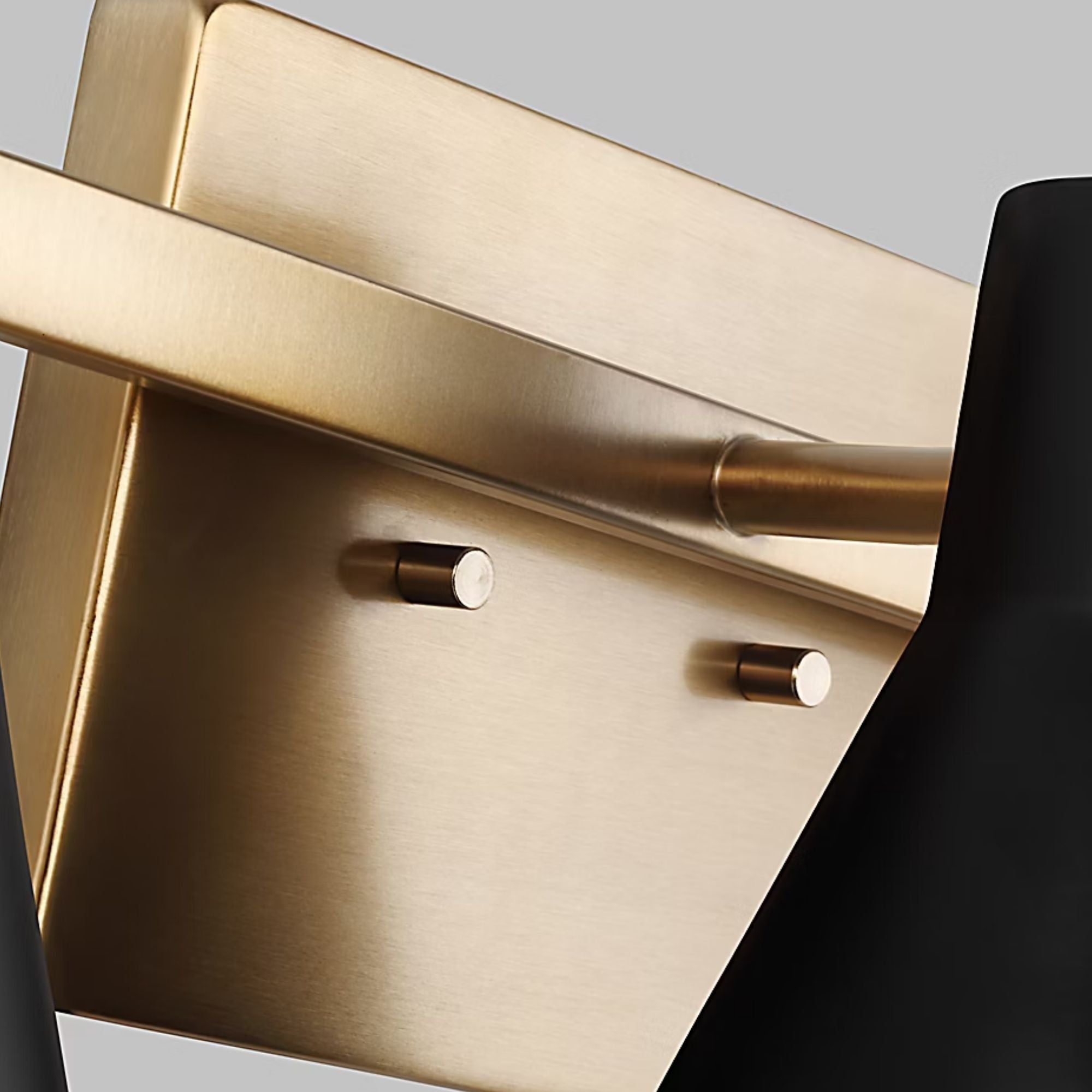 Towner 26" 3-Light LED Bathroom Vanity, Satin Brass Finish