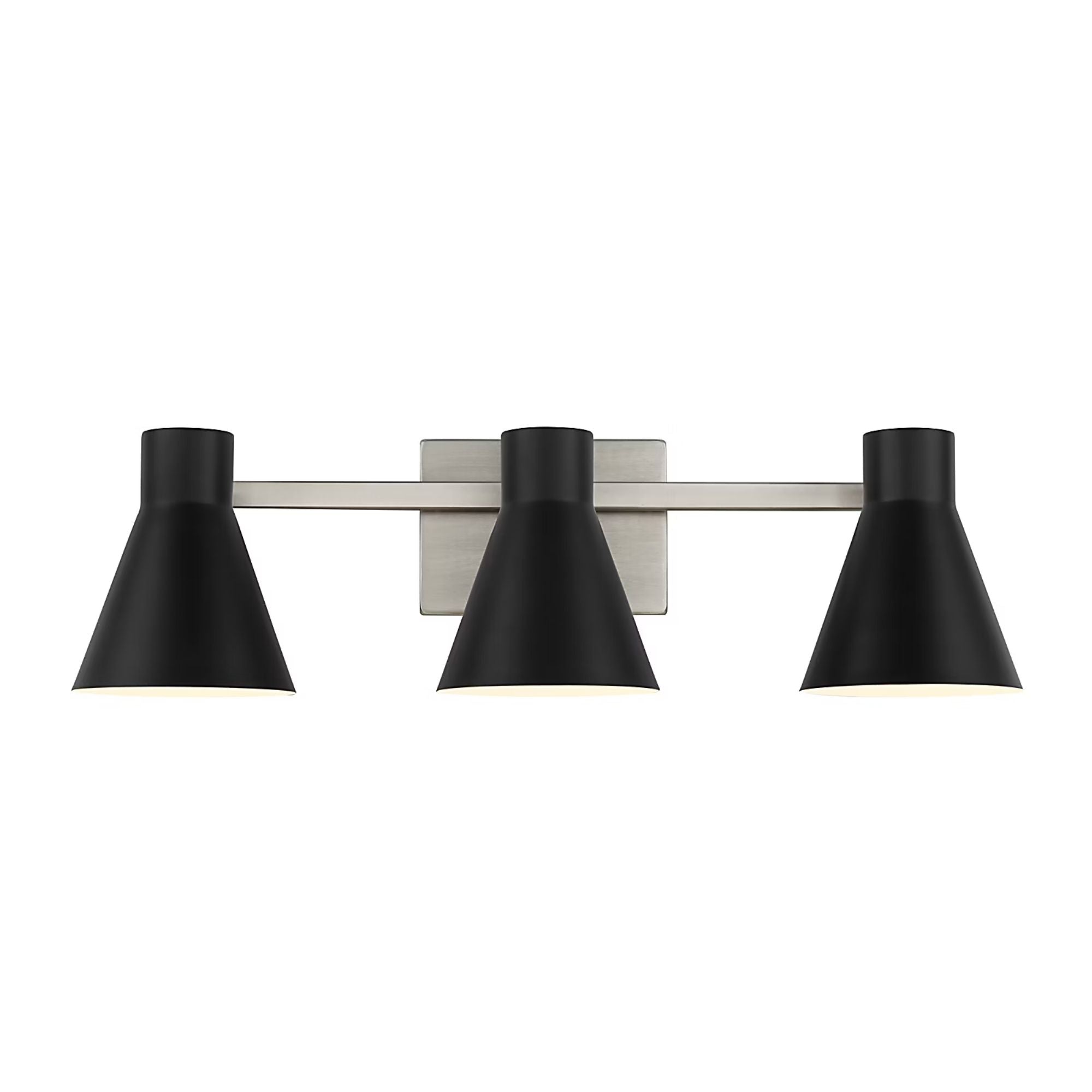 Towner 26" 3-Light LED Bathroom Vanity, Brushed Nickel Finish