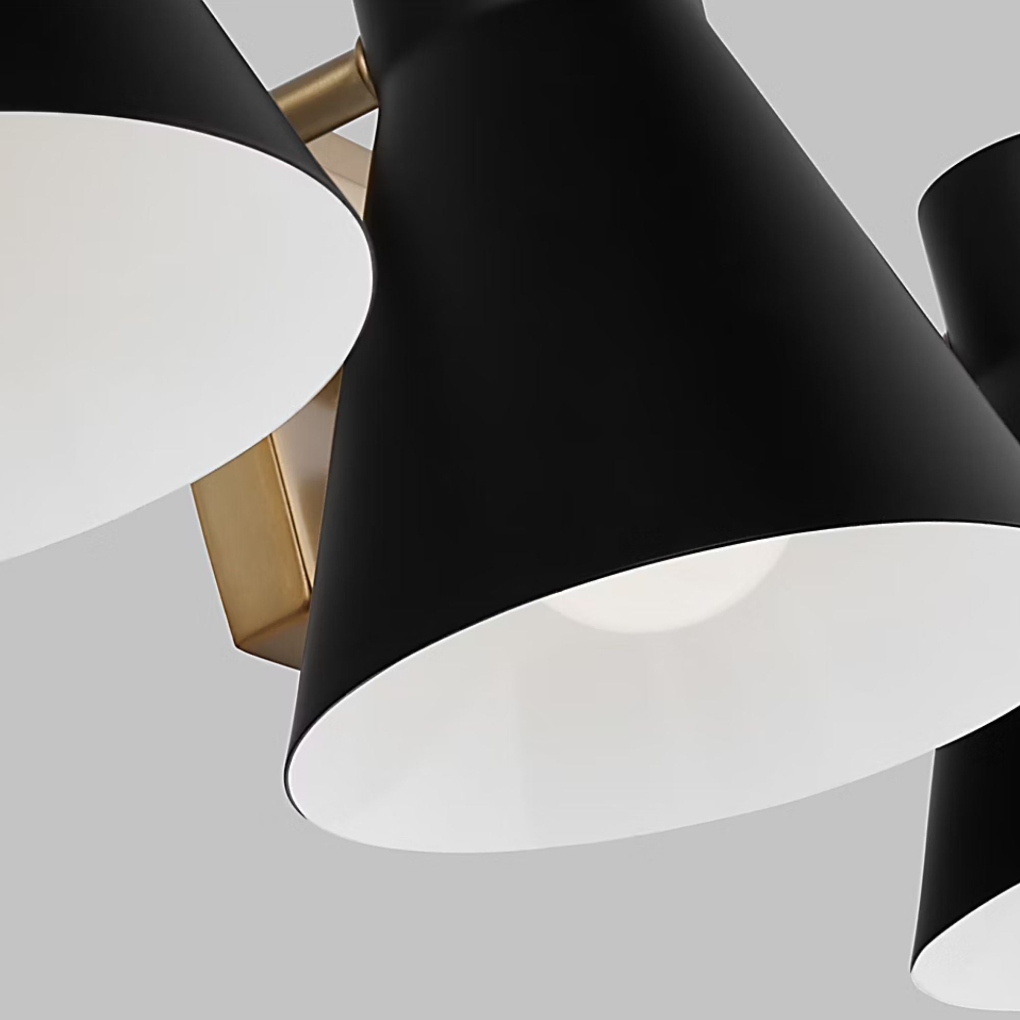 Towner 35" 4-Light Bathroom Vanity, Satin Brass Finish