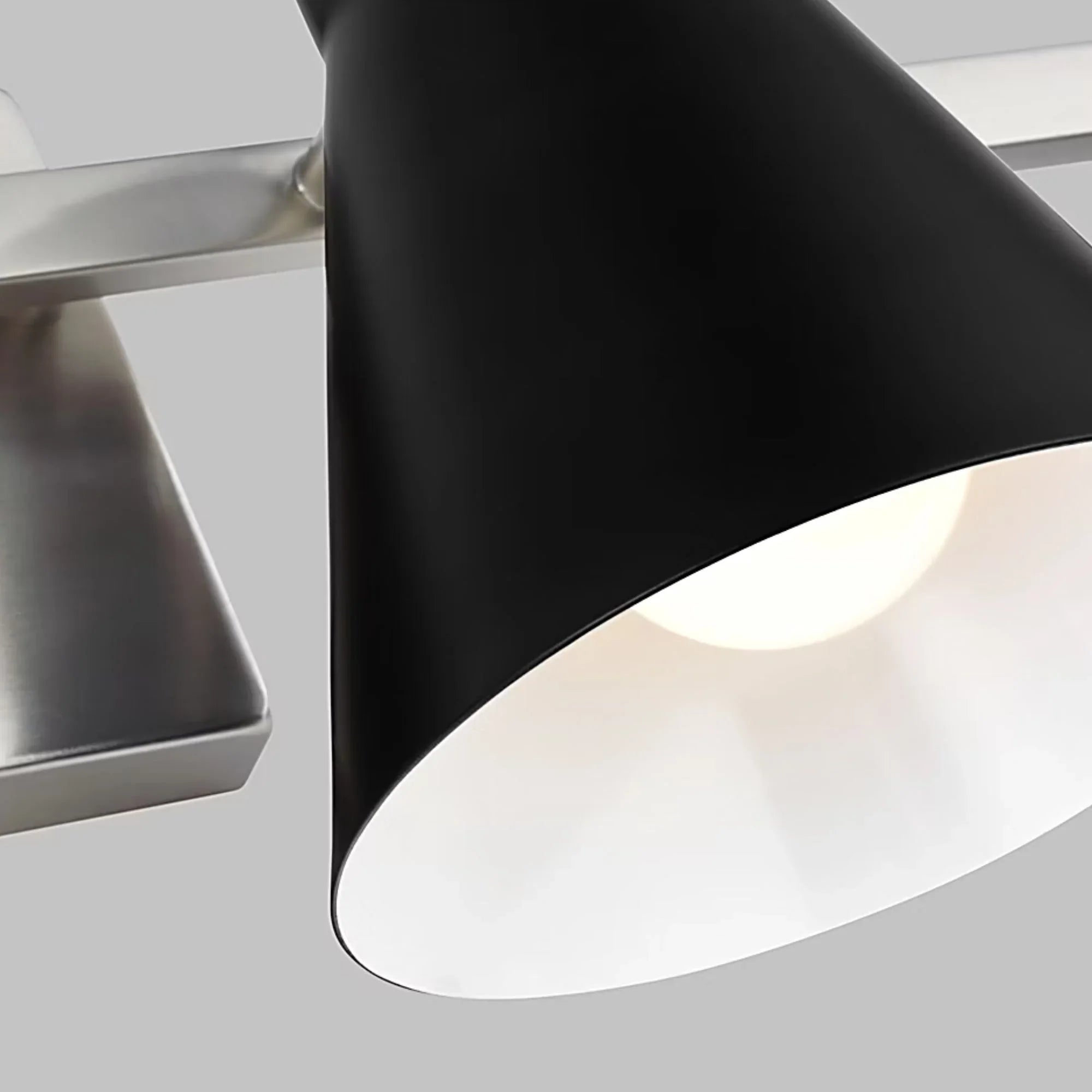Towner 35" 4-Light LED Bathroom Vanity, Brushed Nickel Finish