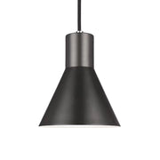 Towner 7" Mini Pendant, Brushed Nickel Finish