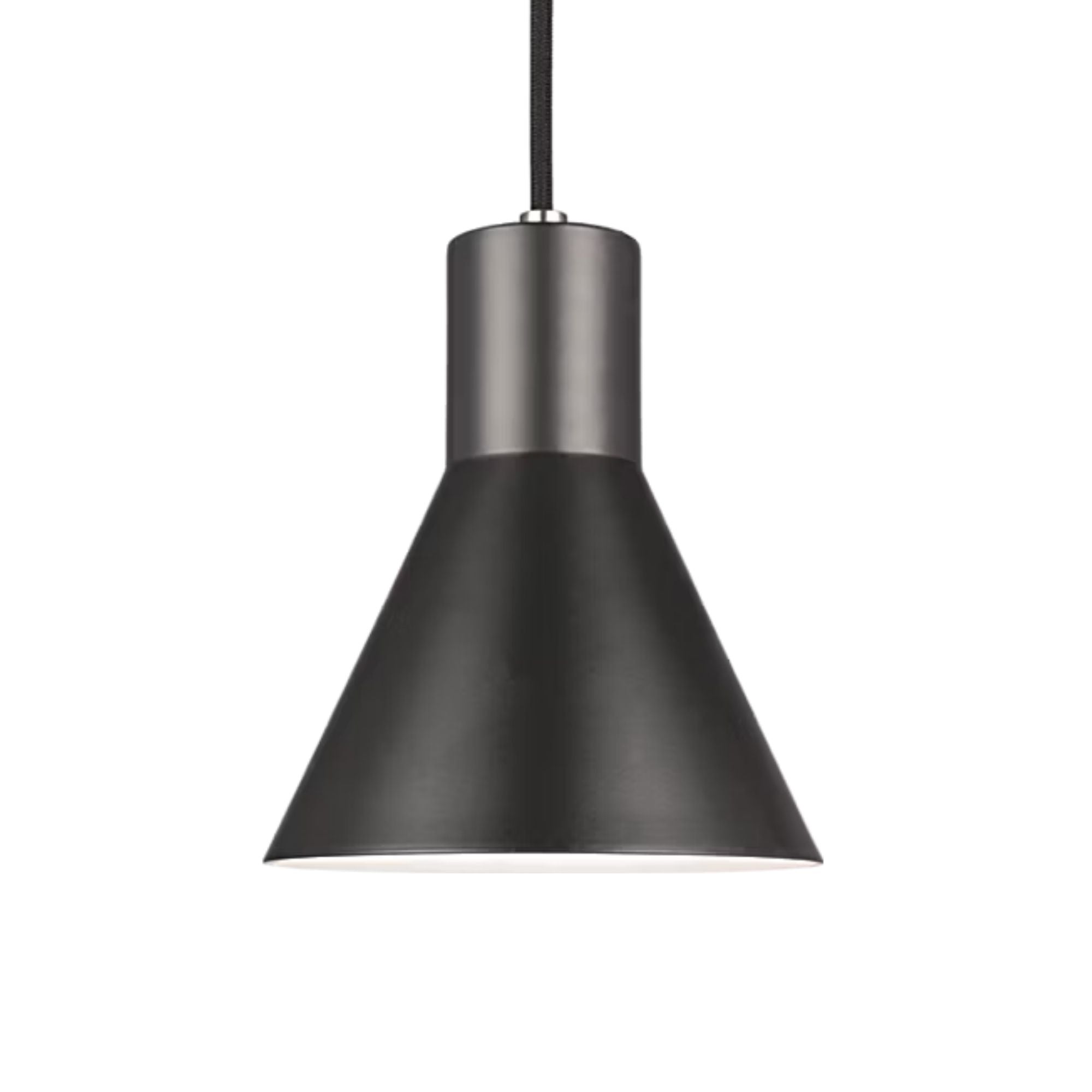 Towner 7" Mini Pendant, Brushed Nickel Finish