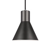 Towner 7" LED Mini Pendant, Brushed Nickel Finish