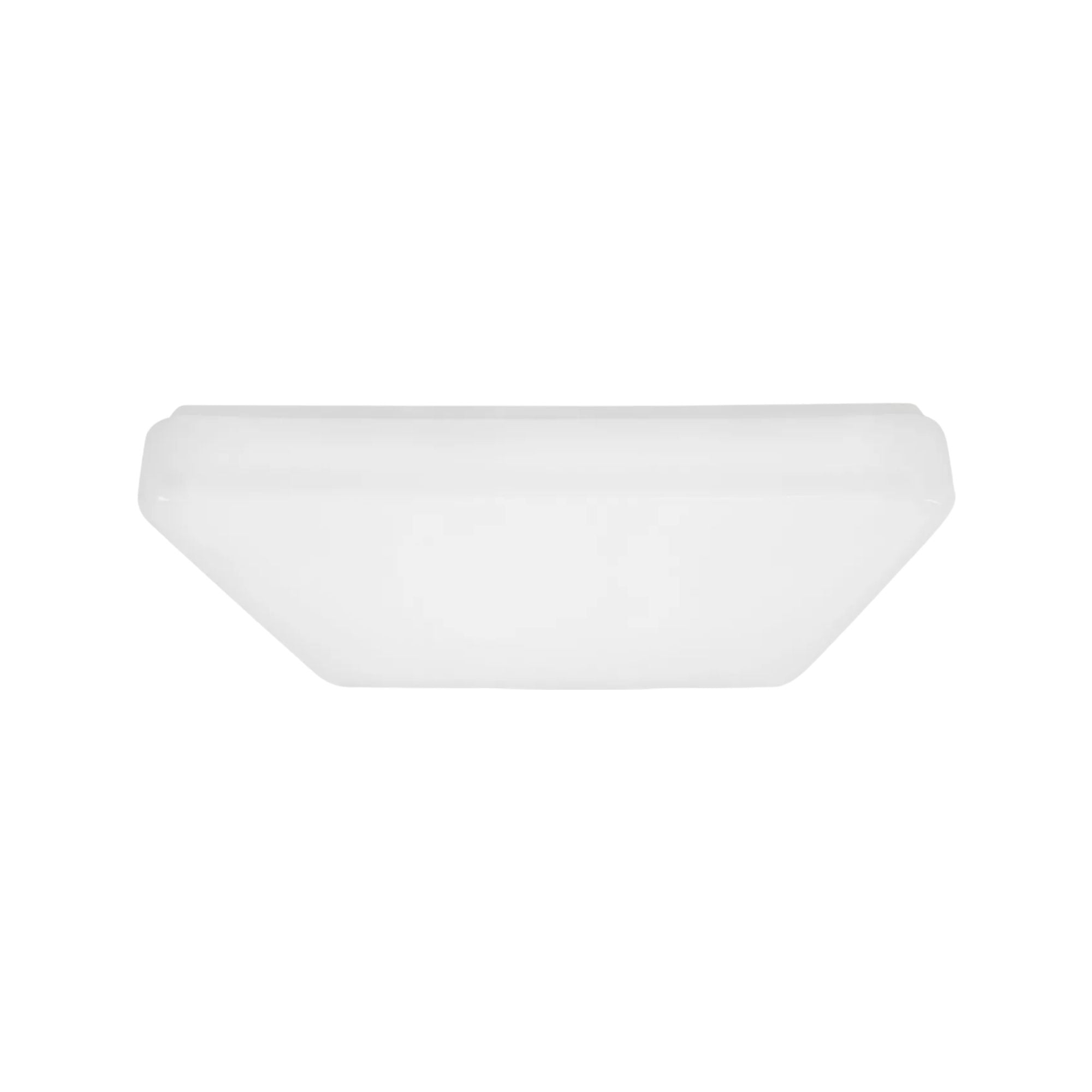 Vitus 11" Small LED Square Flush Mount, White Finish