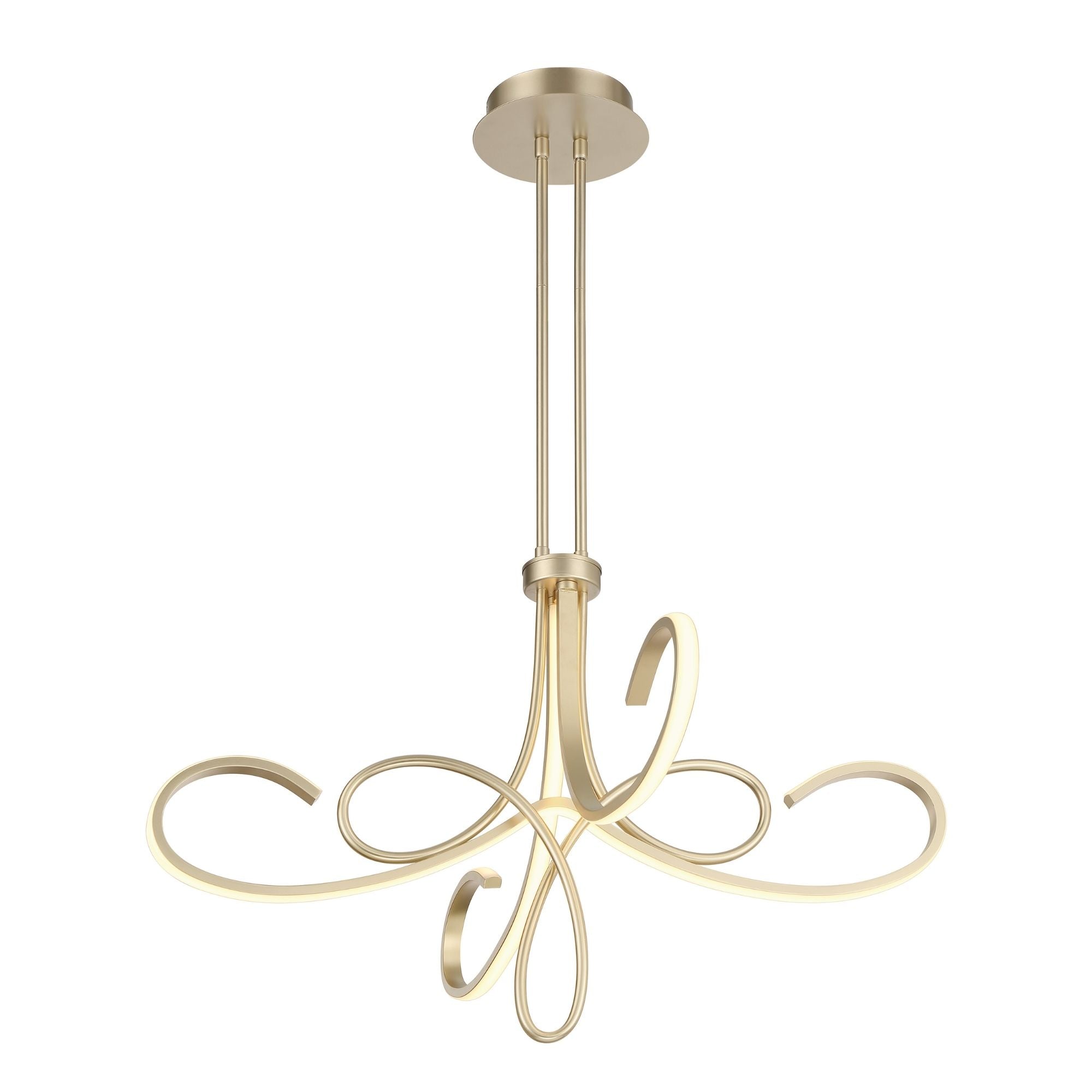 Robin Baron George Kovacs Astor 32 in. Chandelier, Soft Gold