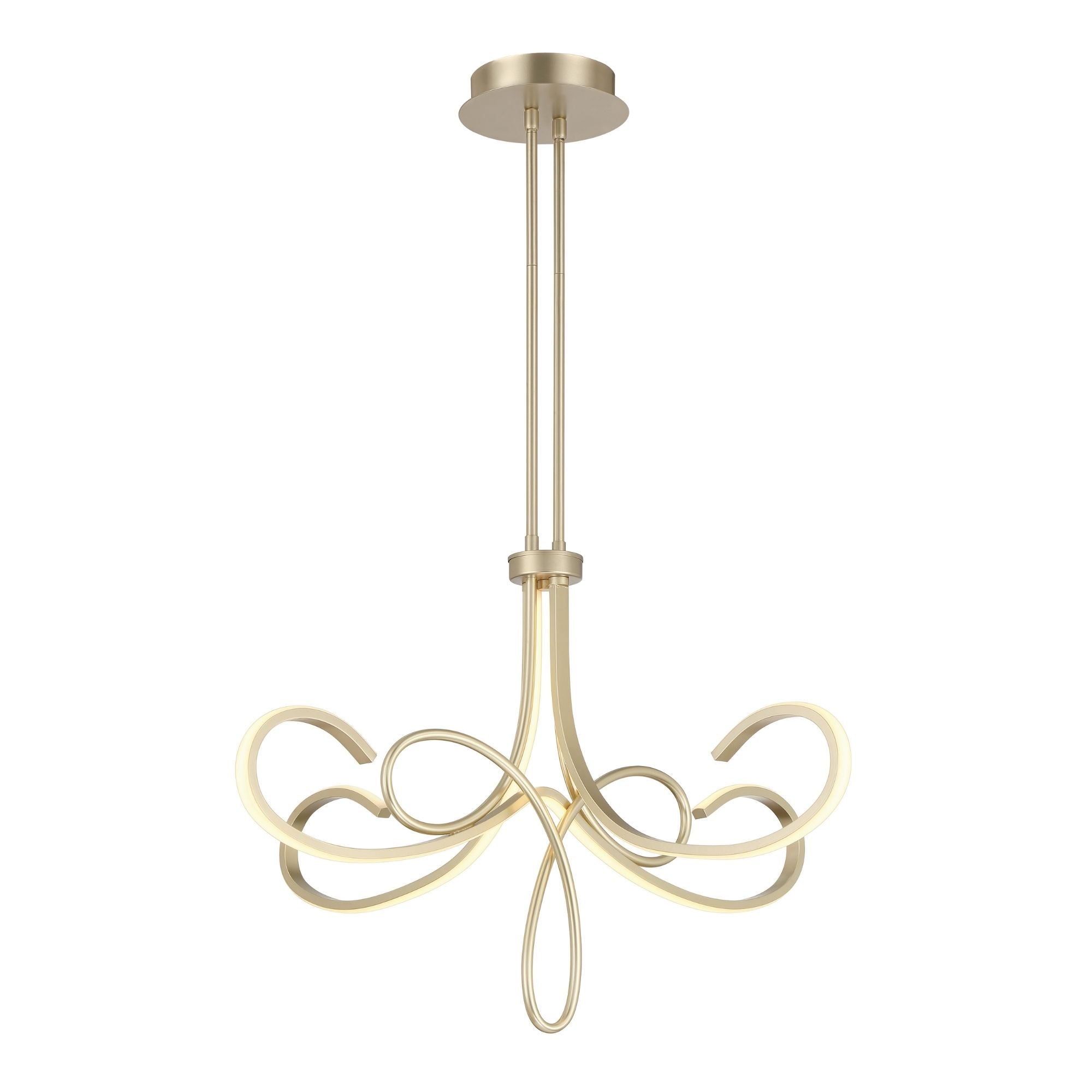 Robin Baron George Kovacs Astor 32 in. Chandelier, Soft Gold