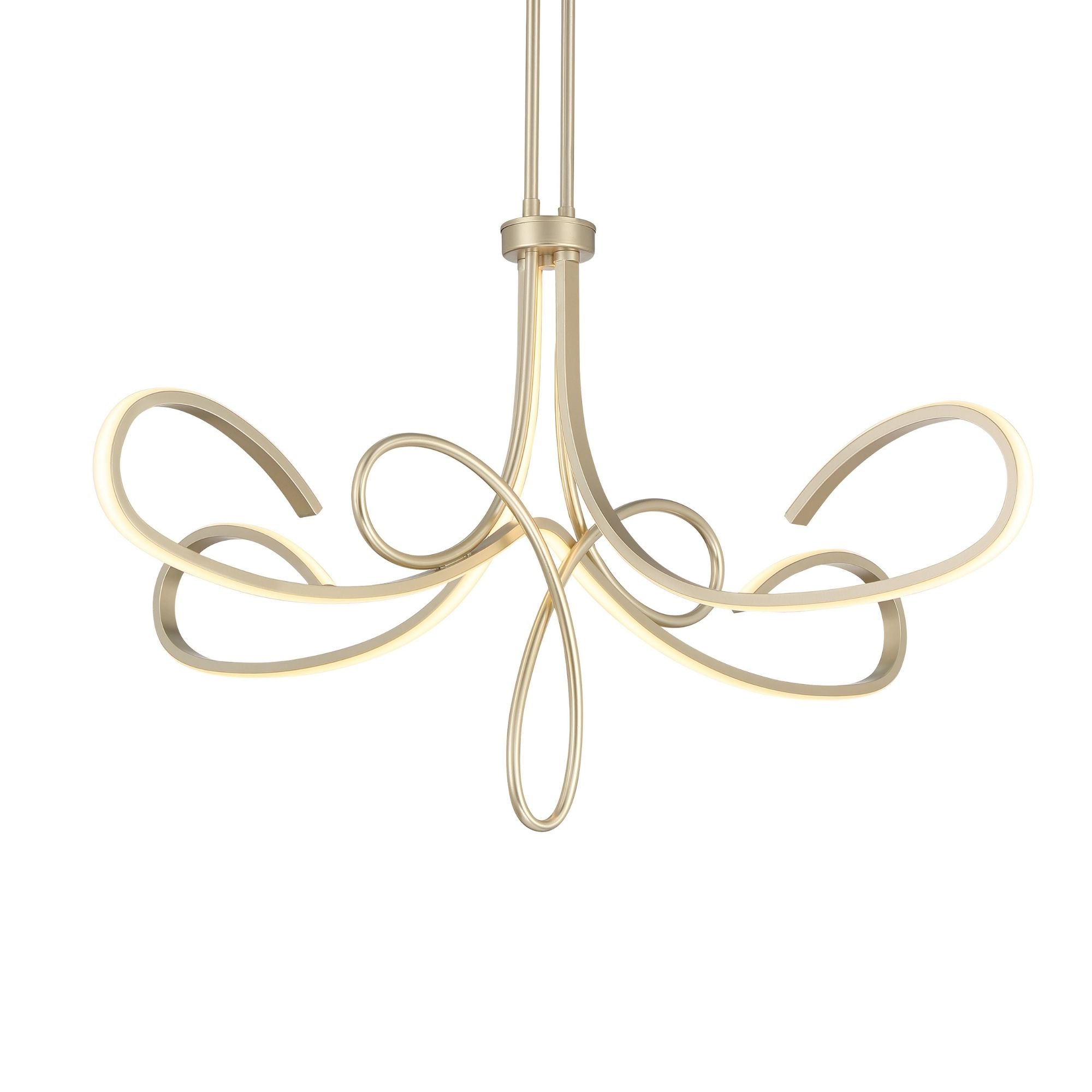 Robin Baron George Kovacs Astor 38 in. LED Chandelier, Soft Gold
