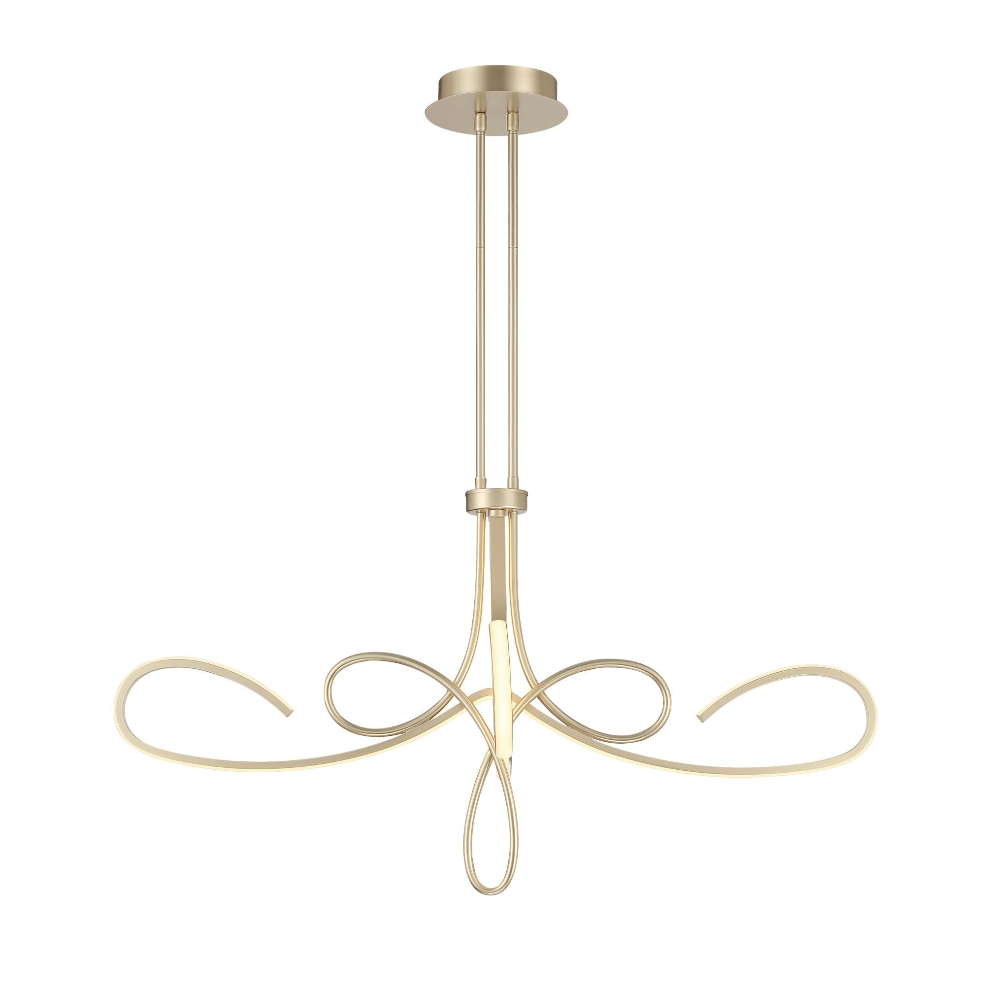 Robin Baron George Kovacs Astor 38 in. LED Chandelier, Soft Gold