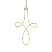 Robin Baron George Kovacs Astor 20.5 in. Mini Pendant, Soft Gold