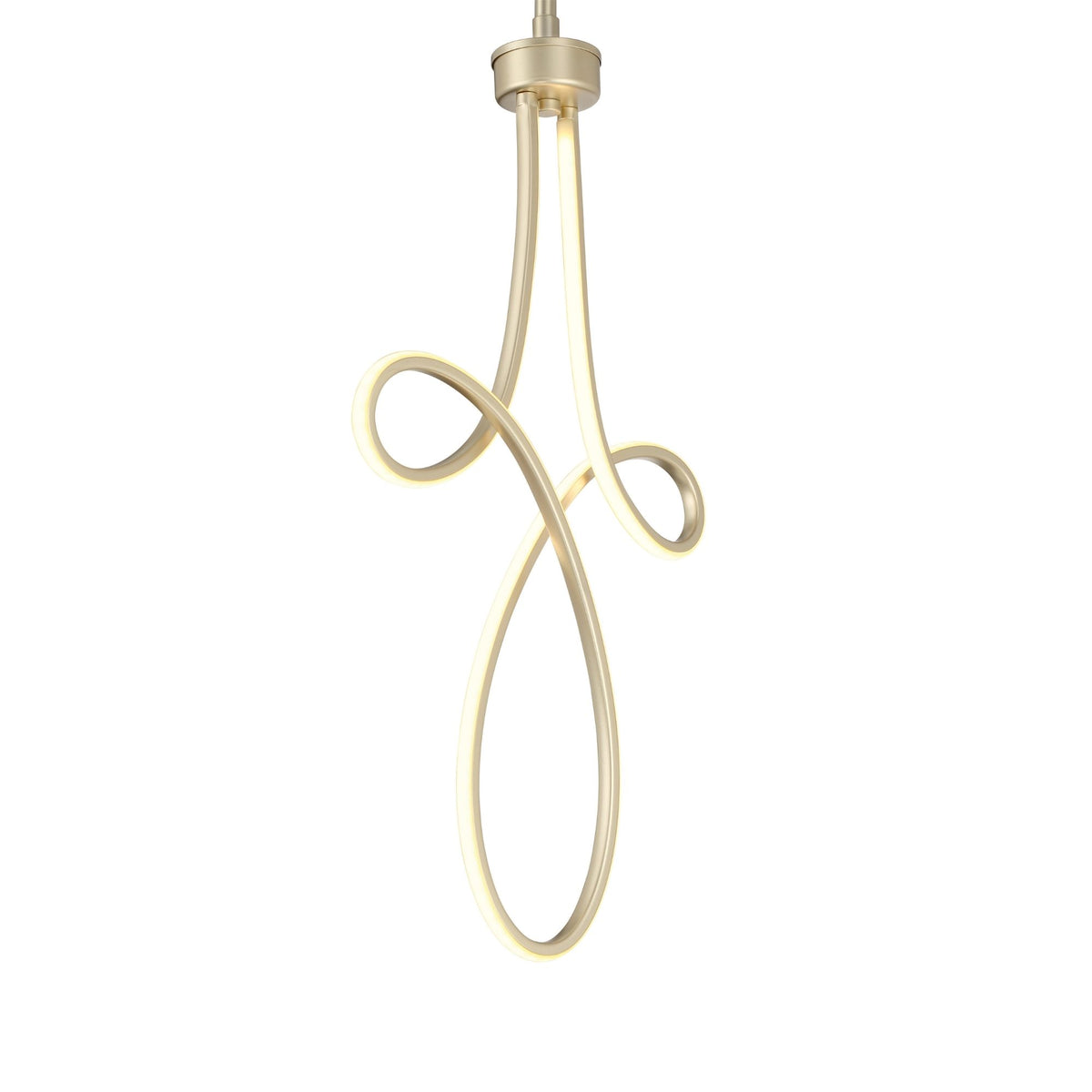 Robin Baron George Kovacs Astor 20.5 in. Mini Pendant, Soft Gold