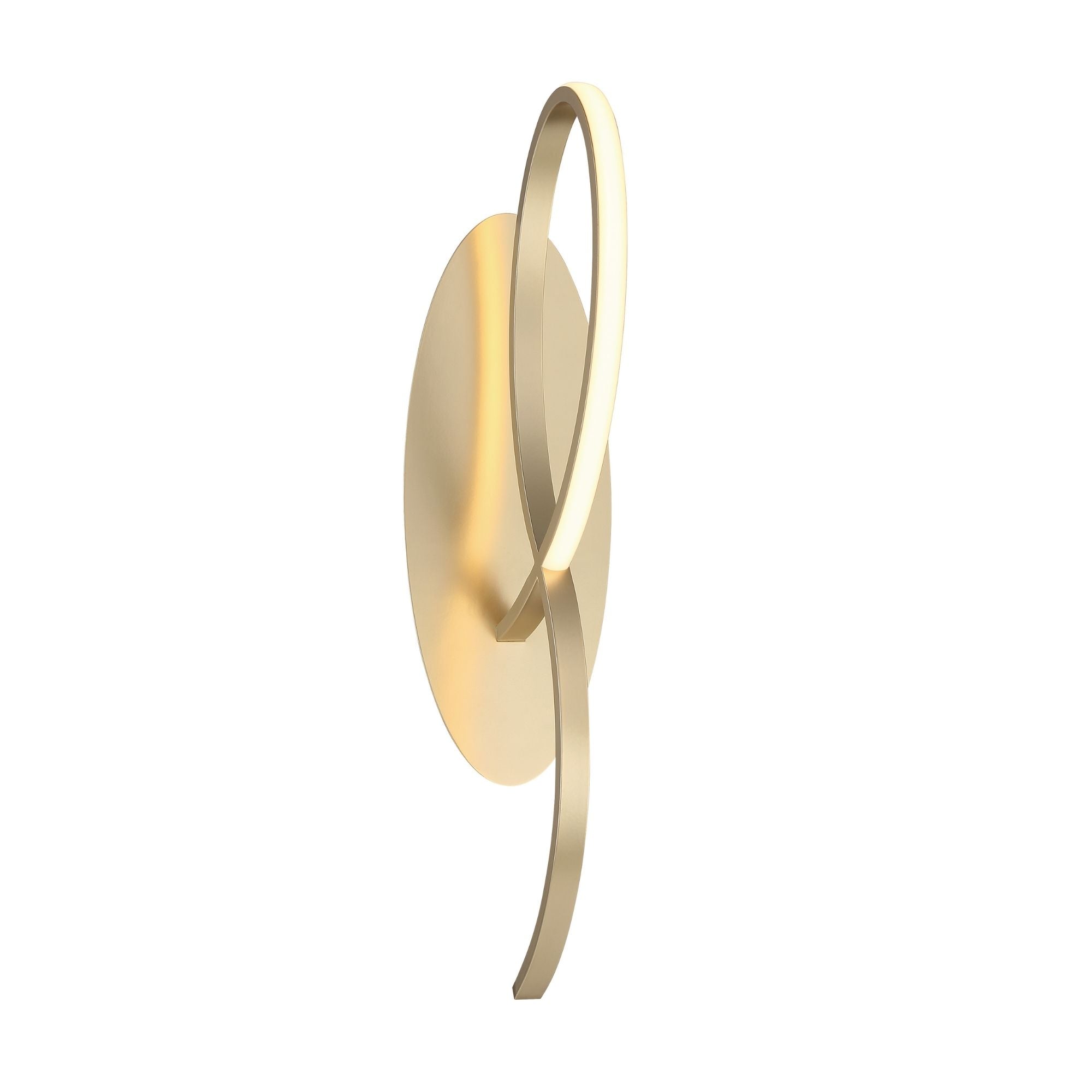 Robin Baron George Kovacs Astor 23.38 in. Wall Sconce, Soft Gold, Integrated LED