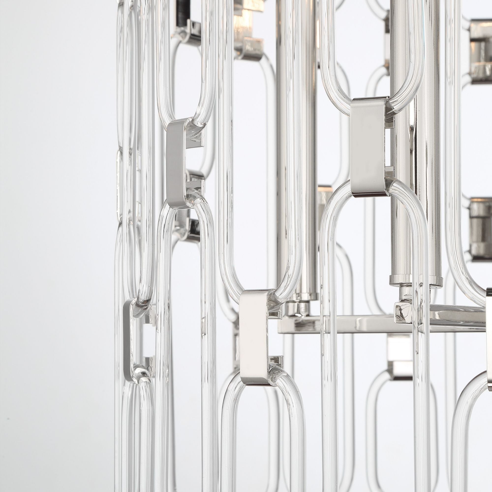 George Kovacs Charming 23.75 in. 5-Light Pendant, Polished Nickel