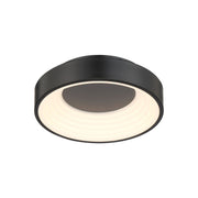 Conc 13" LED Flush Mount, Coal Finish