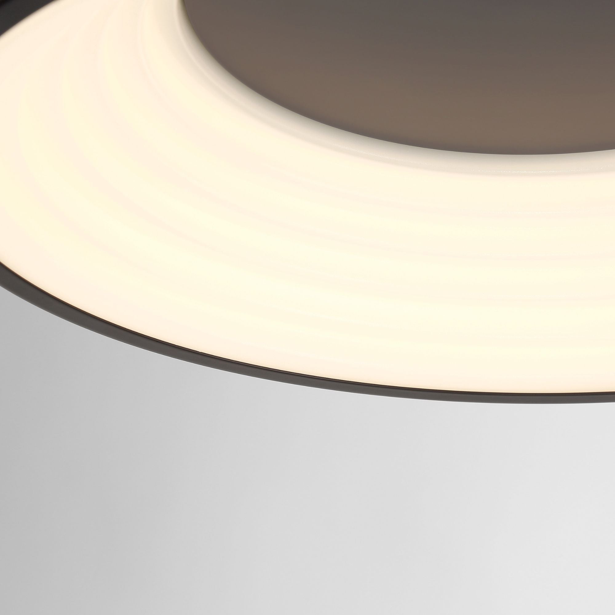 Conc 13" LED Flush Mount, Coal Finish