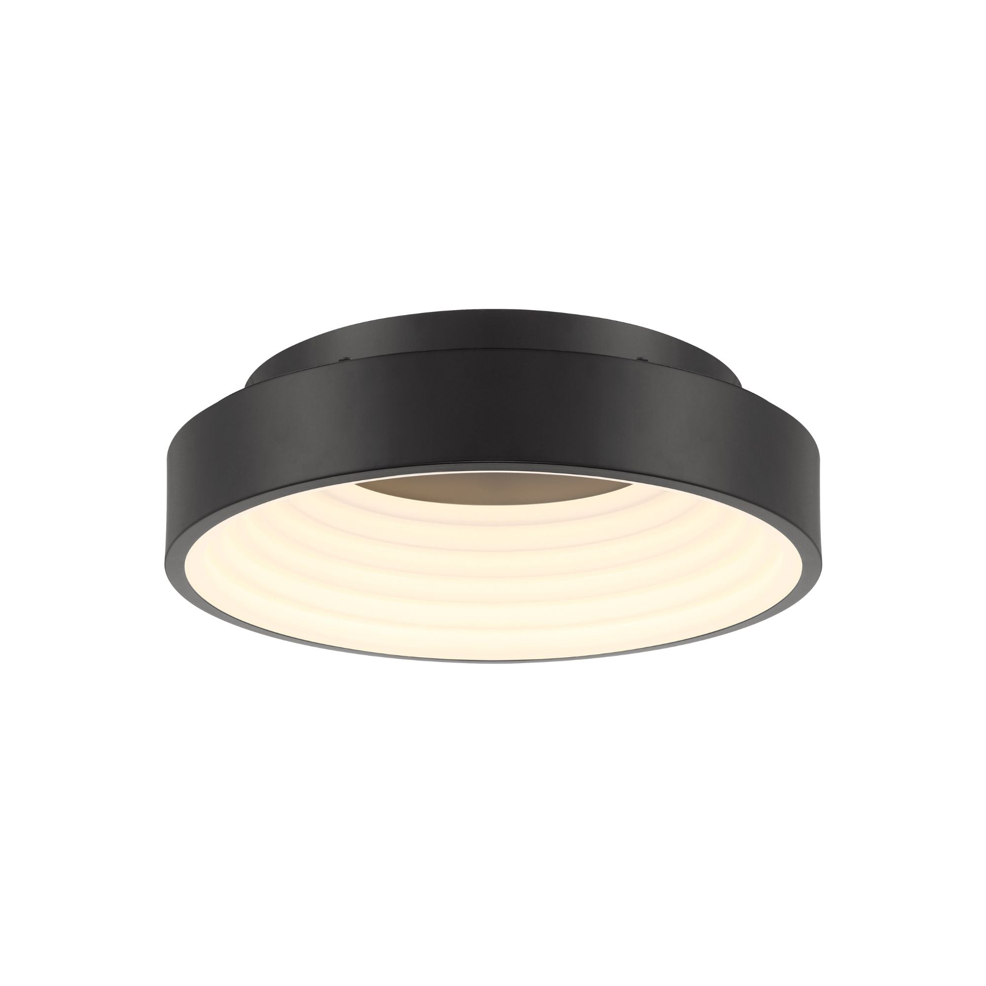 Conc 13" LED Flush Mount, Coal Finish