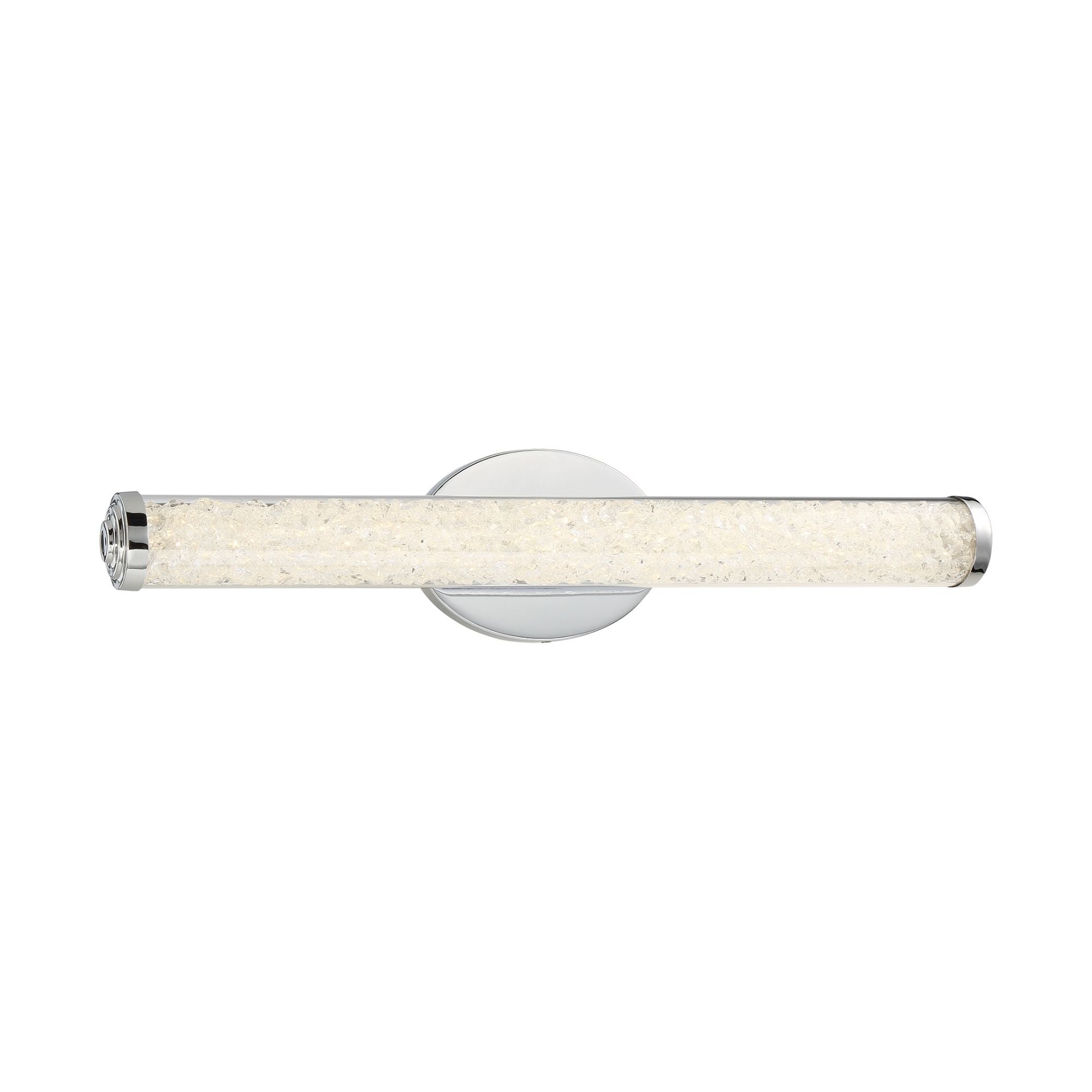 George Kovacs Diamonds 24in. LED Vanity Light, Chrome with Clear Glass