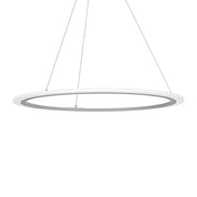George Kovacs Discovery 31.25 in. LED Pendant, Silver, Acrylic