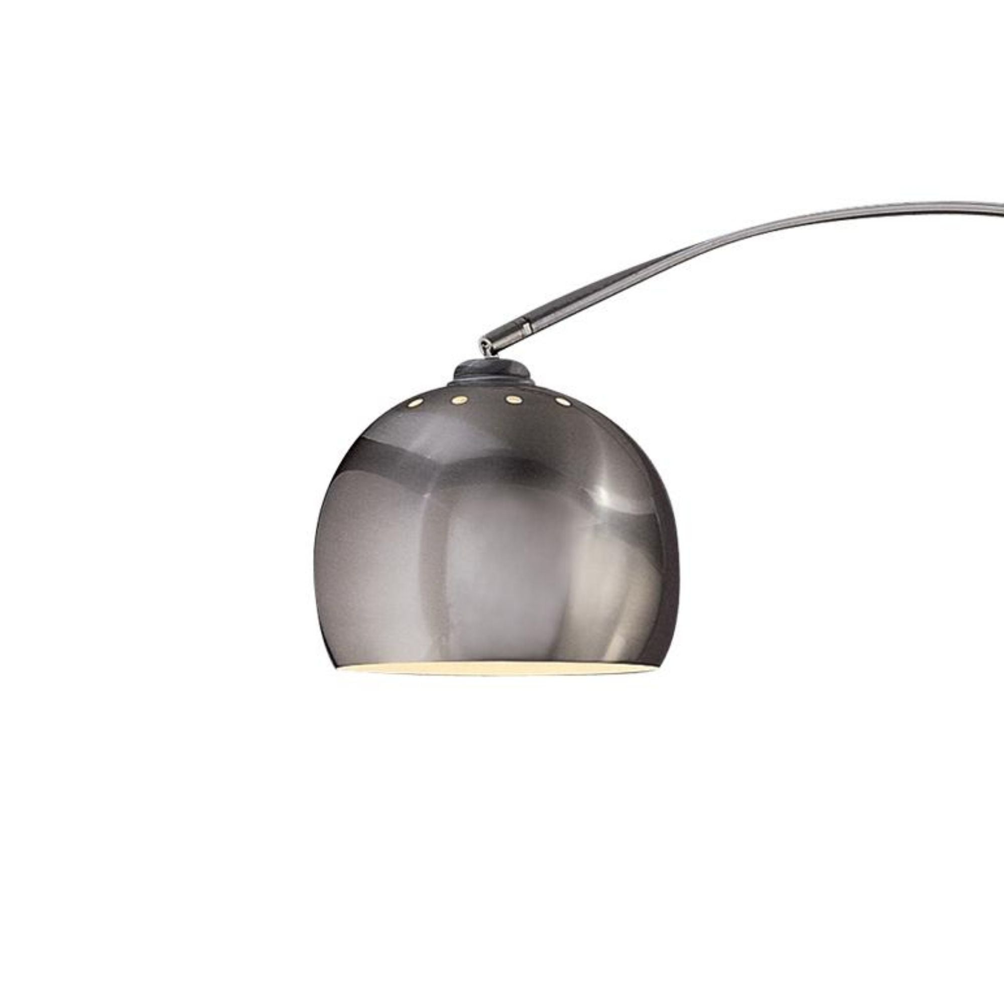 George Kovacs Georges Reading Room 81.75 in. Floor Lamp, Brushed Nickel with Metal Shade