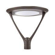LED Post Top Light, 130 Watts, 15800 Lumens, 30K/40K/50K, 120-277V - Bees Lighting