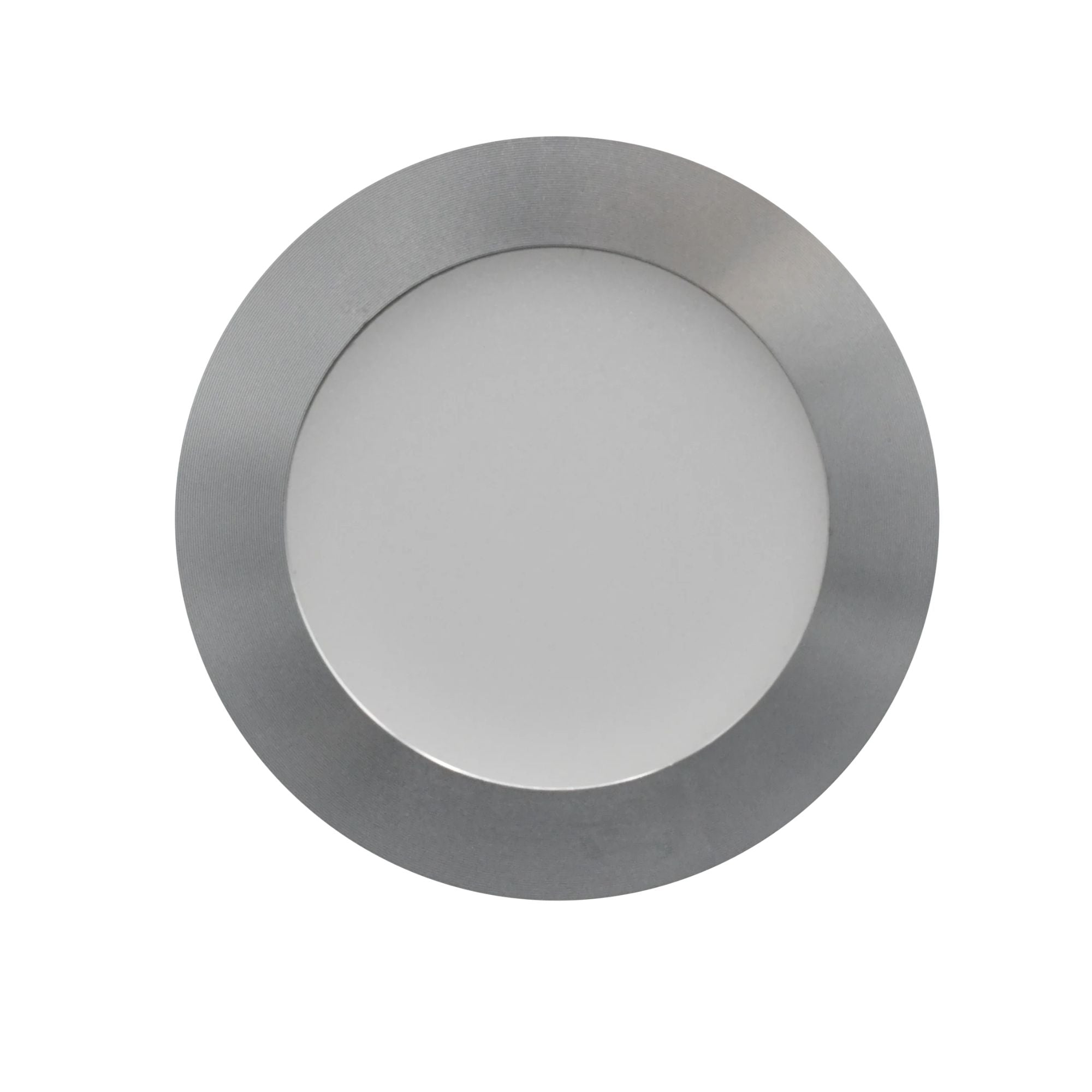 GM Lighting ChromaDim 3.13 in. Puck Light, Brushed Nickel, Tunable White, 227 Lumens, 24V
