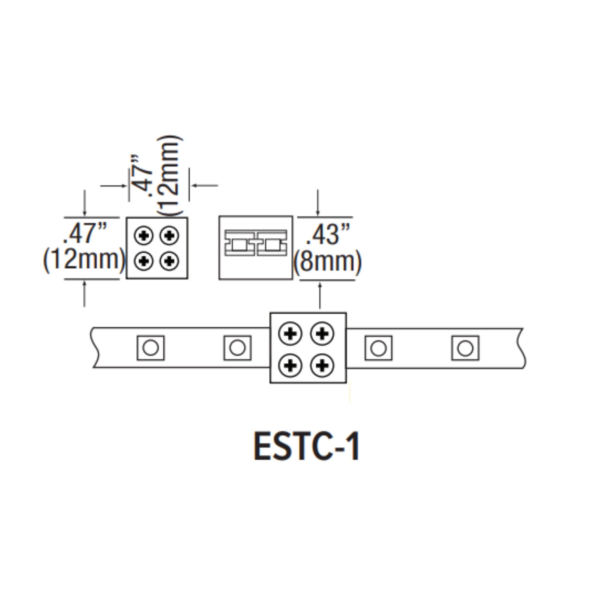 Sure-Tite Tape to Tape Connector for LTR Tape Light Series