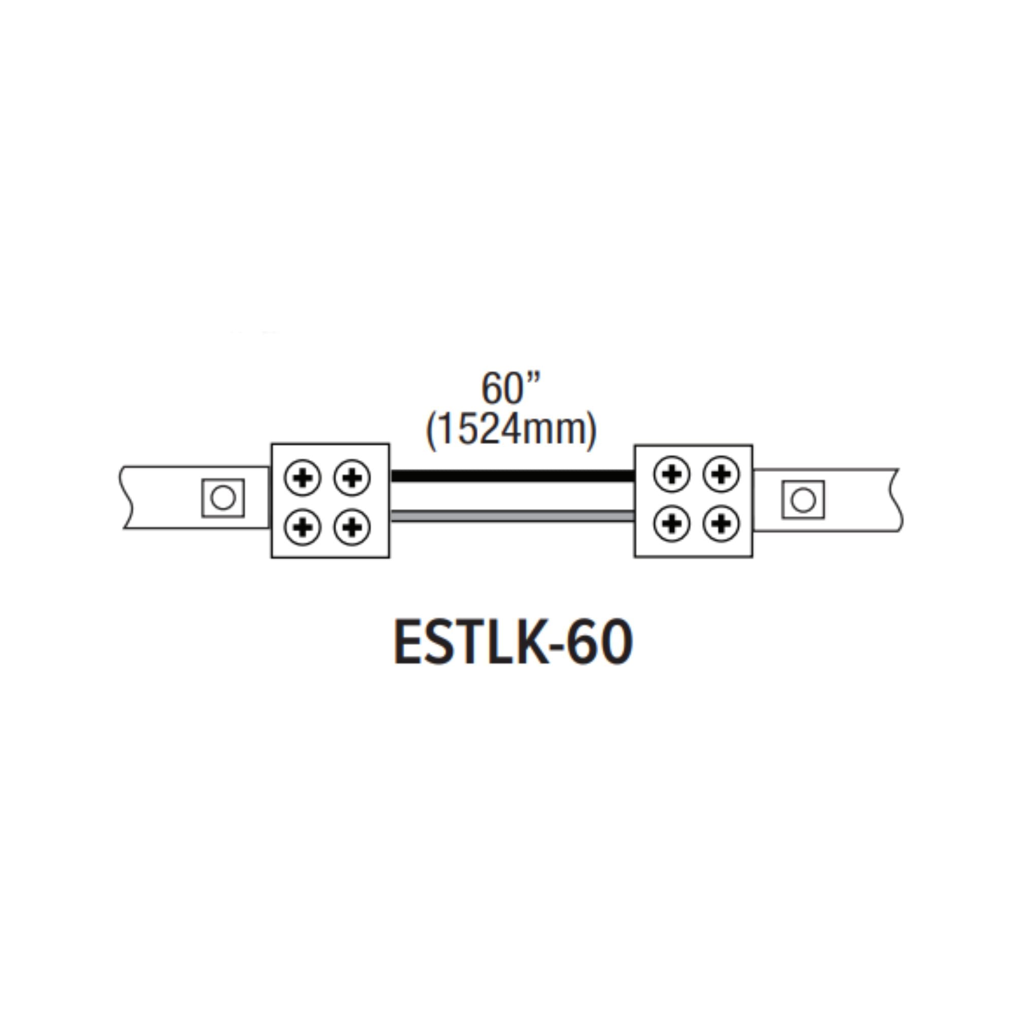 Sure-Tite 60in. Adjustable Tape to Tape Connector for LTR Tape Light Series