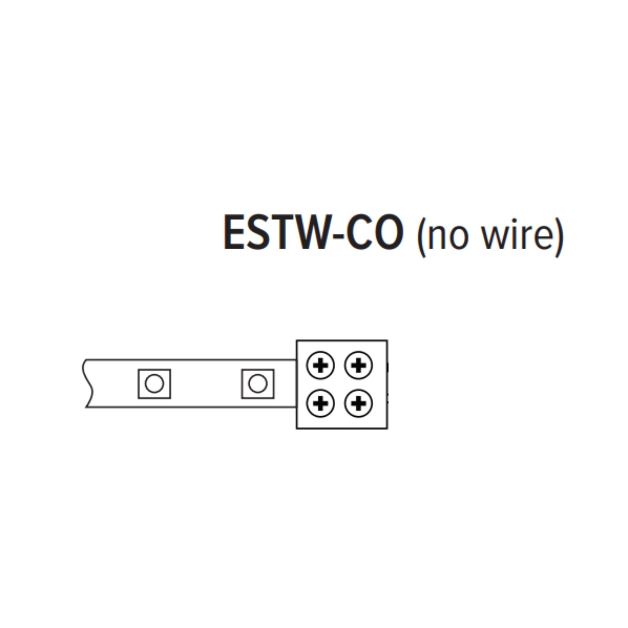 Sure-Tite Tape to Power Supply Connector (No Wire) for LTR Tape Light Series