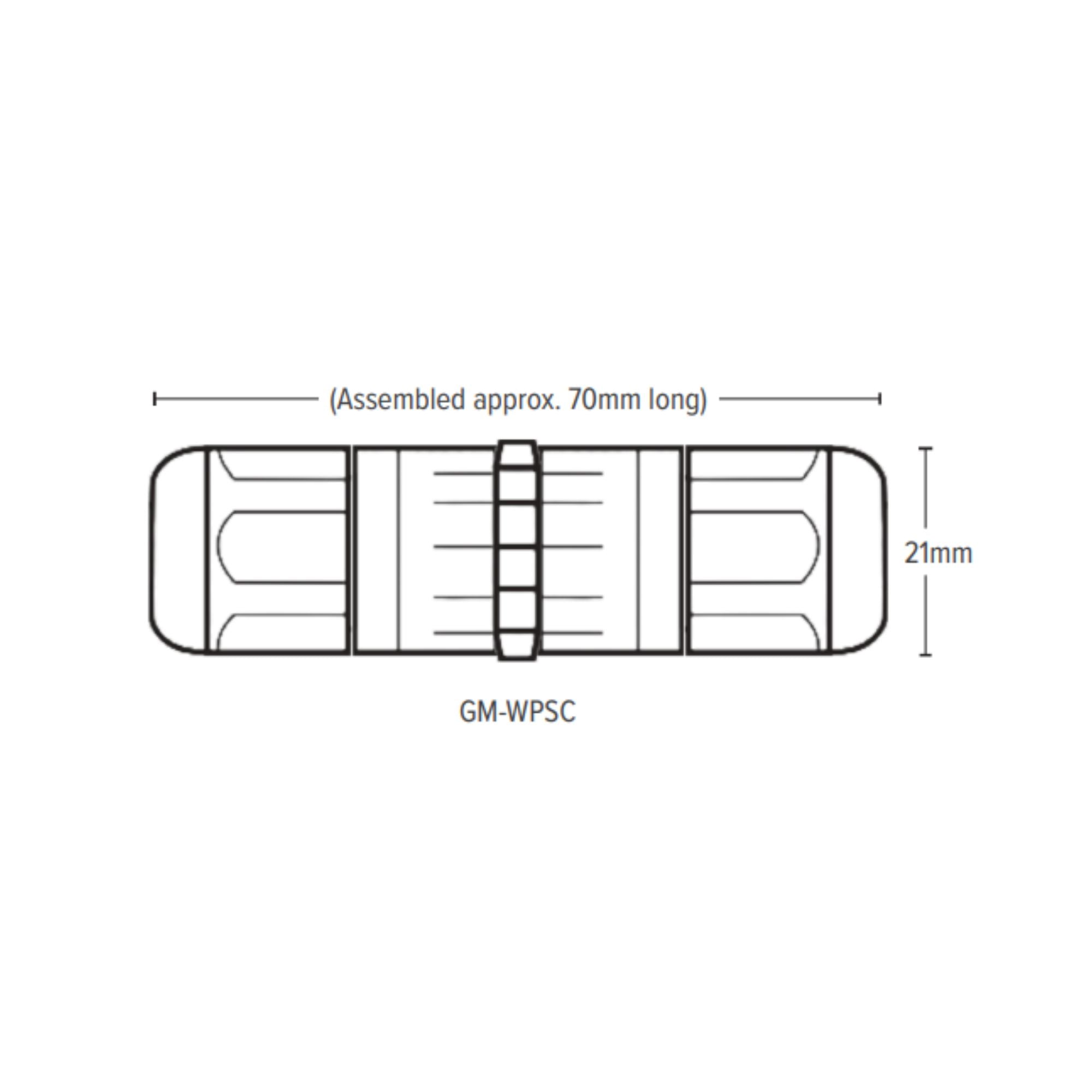 Universal Wet location 3-wire Splice Connector, Pack of 25