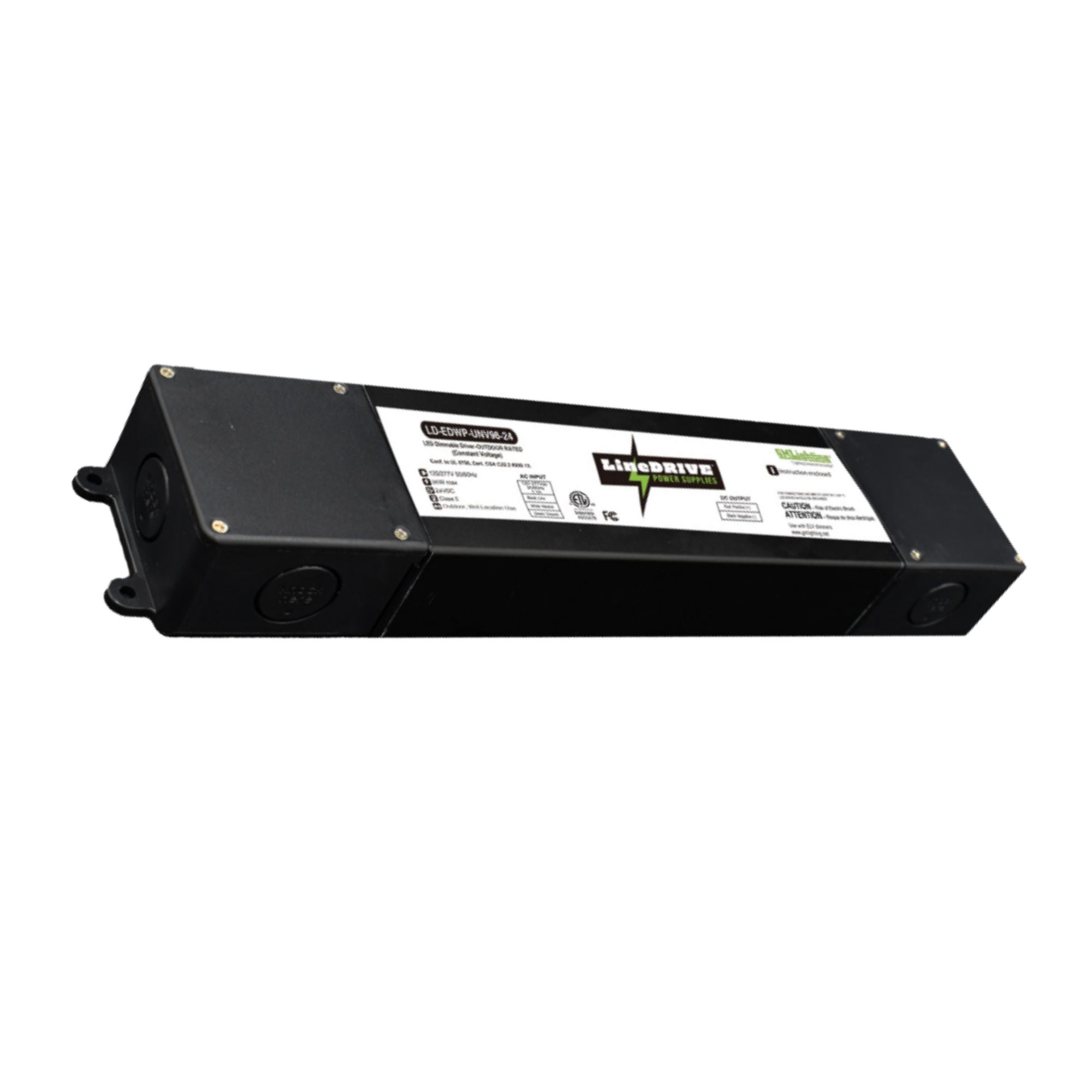 GM Lighting LineDRIVE 24VDC Wet Location Electronic Dimmable LED Power Supply — 30W / 60W / 96W