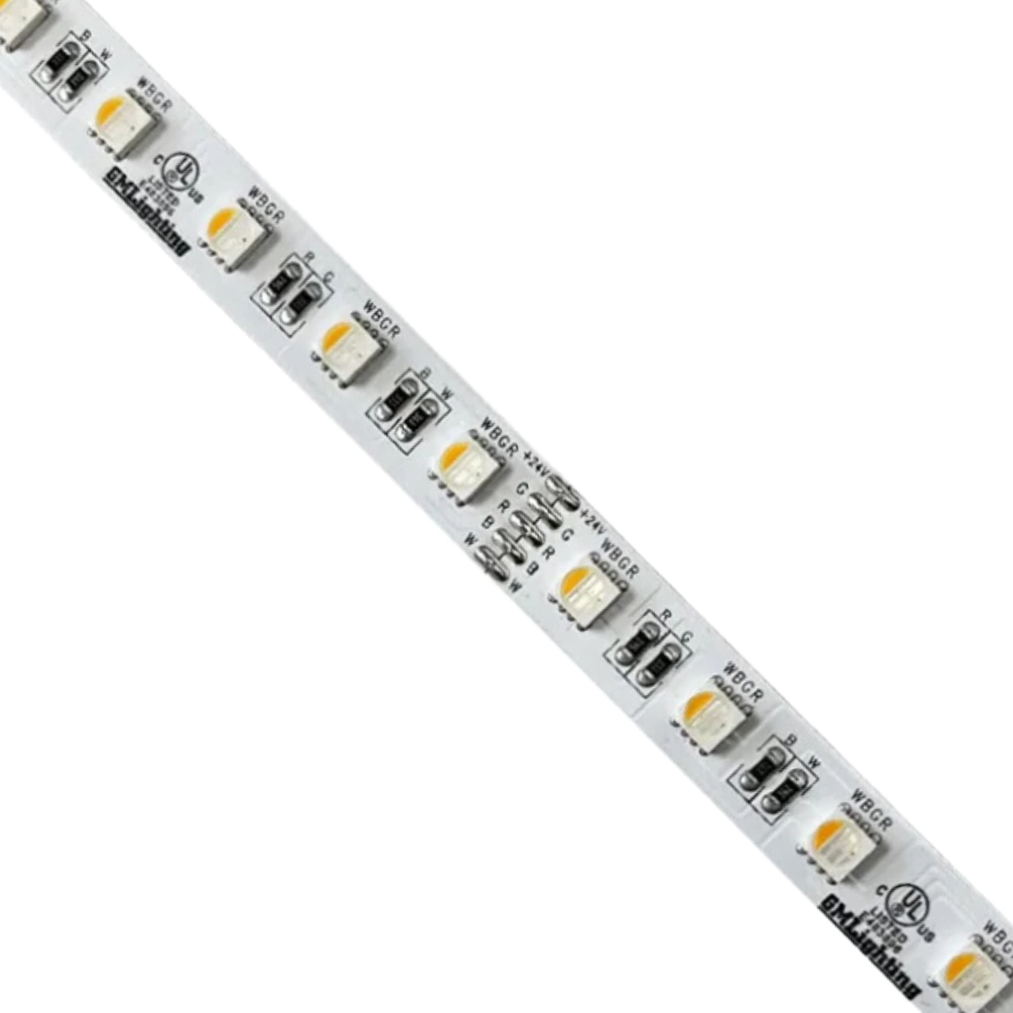 GM Lighting LTR-S SPEC 16'-4' LED Tape Light, RGBW, 210 Lumens/ft, 24V