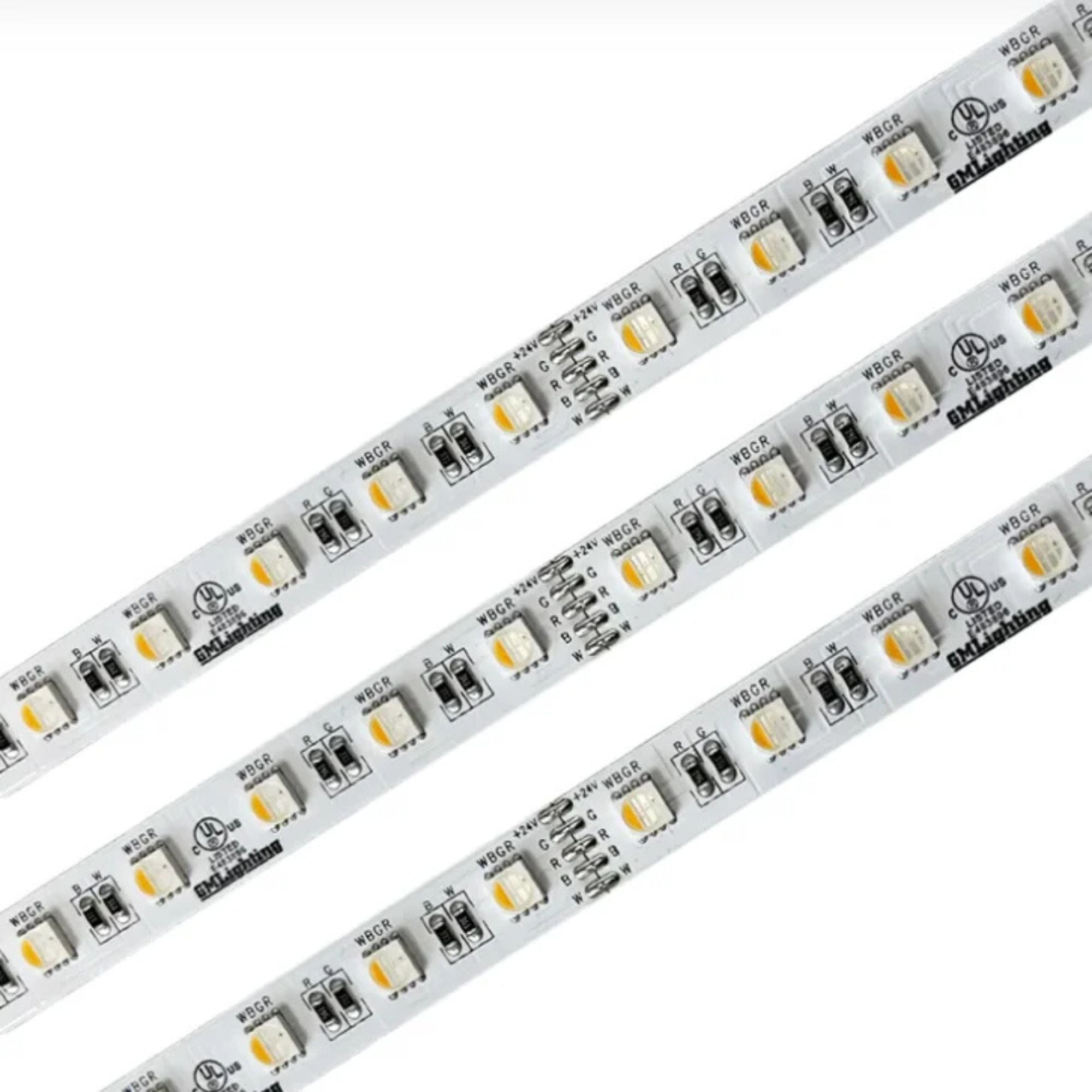 GM Lighting LTR-S SPEC 16'-4' LED Tape Light, RGBW, 210 Lumens/ft, 24V