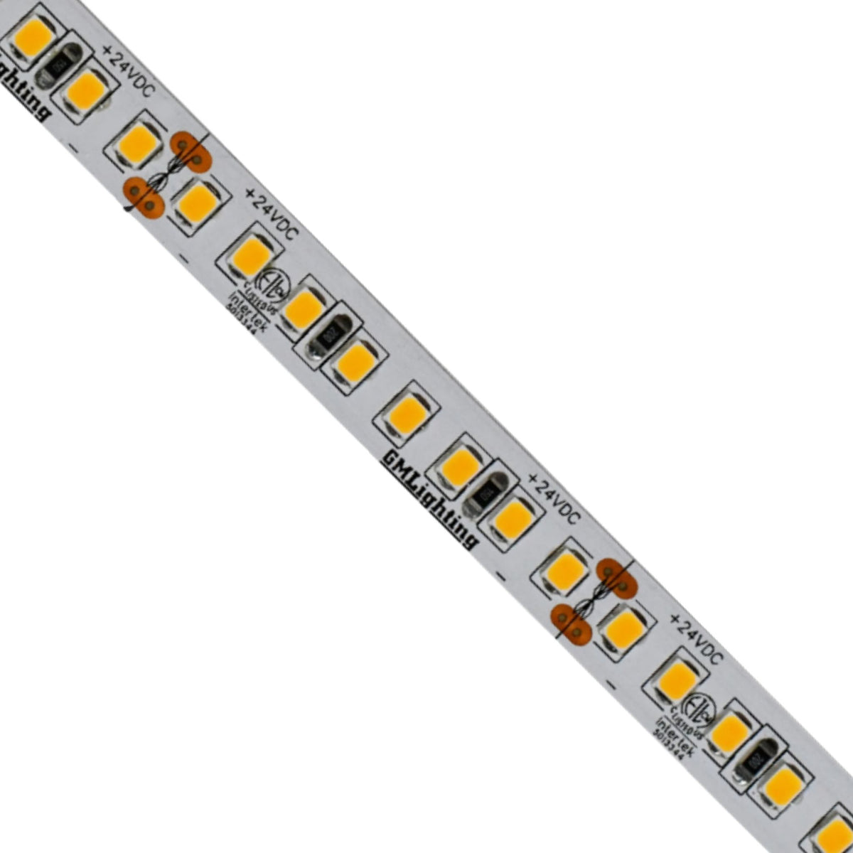 GM Lighting LTR-S-HO Specification Series High-Output LED Tape Light, 8W/ft, 24V, 2700K–4000K