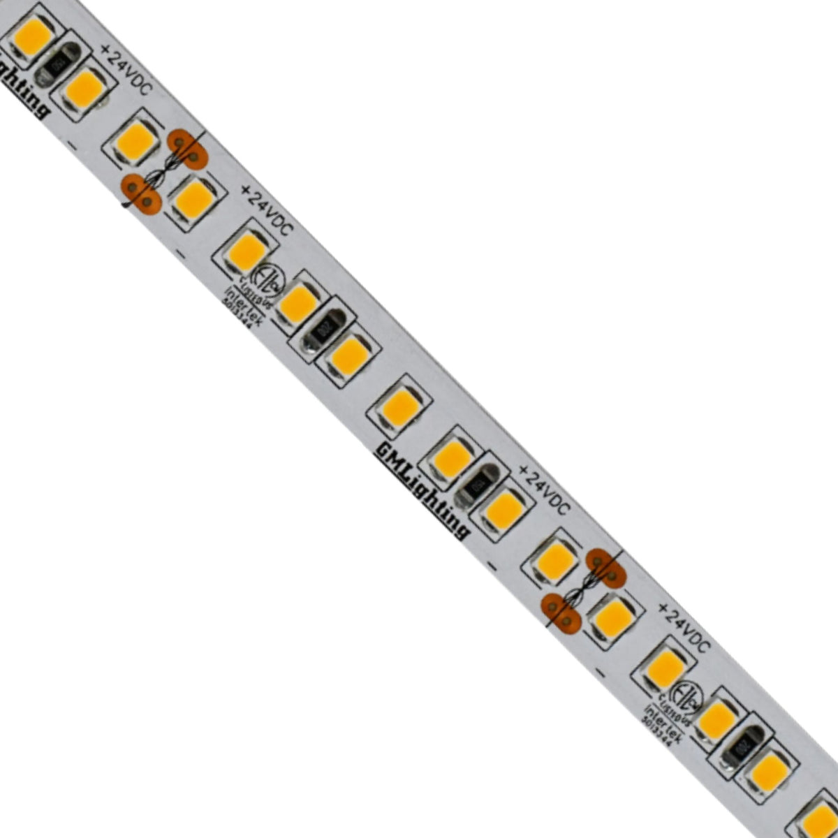 GM Lighting LTR-S-HO Specification Series High-Output LED Tape Light, 8W/ft, 24V, 2700K–4000K