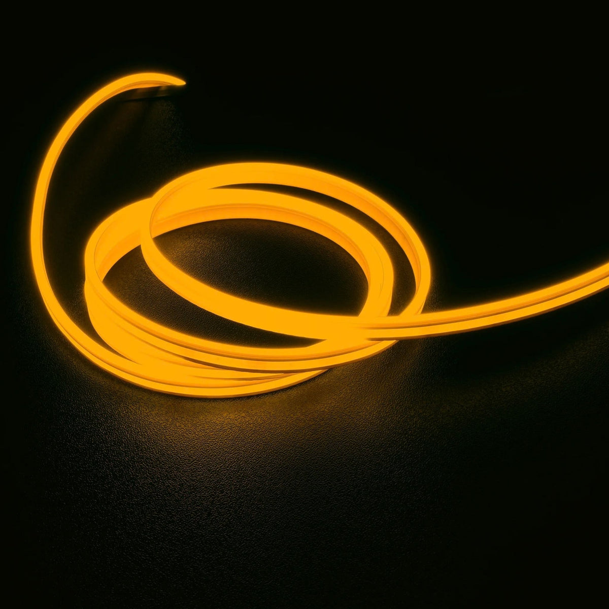 NeoVision Mini, 16'4 in. Neon Tape Light, IP65, Amber, 14 Lumens/ft, 24V