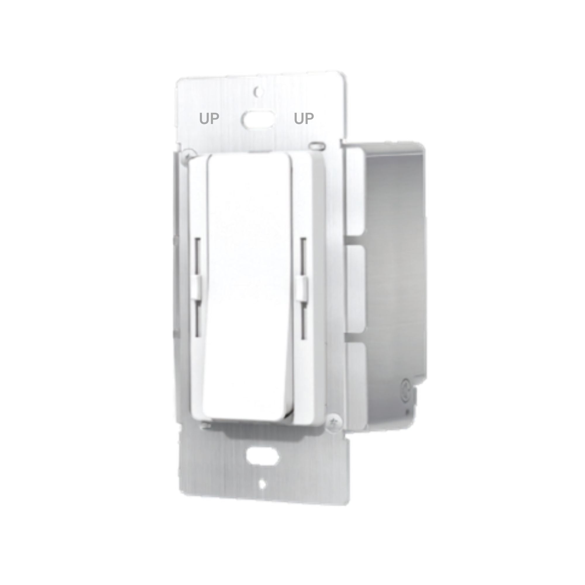 GM Lighting SwitchLD (Gen2) 96W 24VDC LED Driver + CCT Dimmer Wall Switch — White / Almond / Black