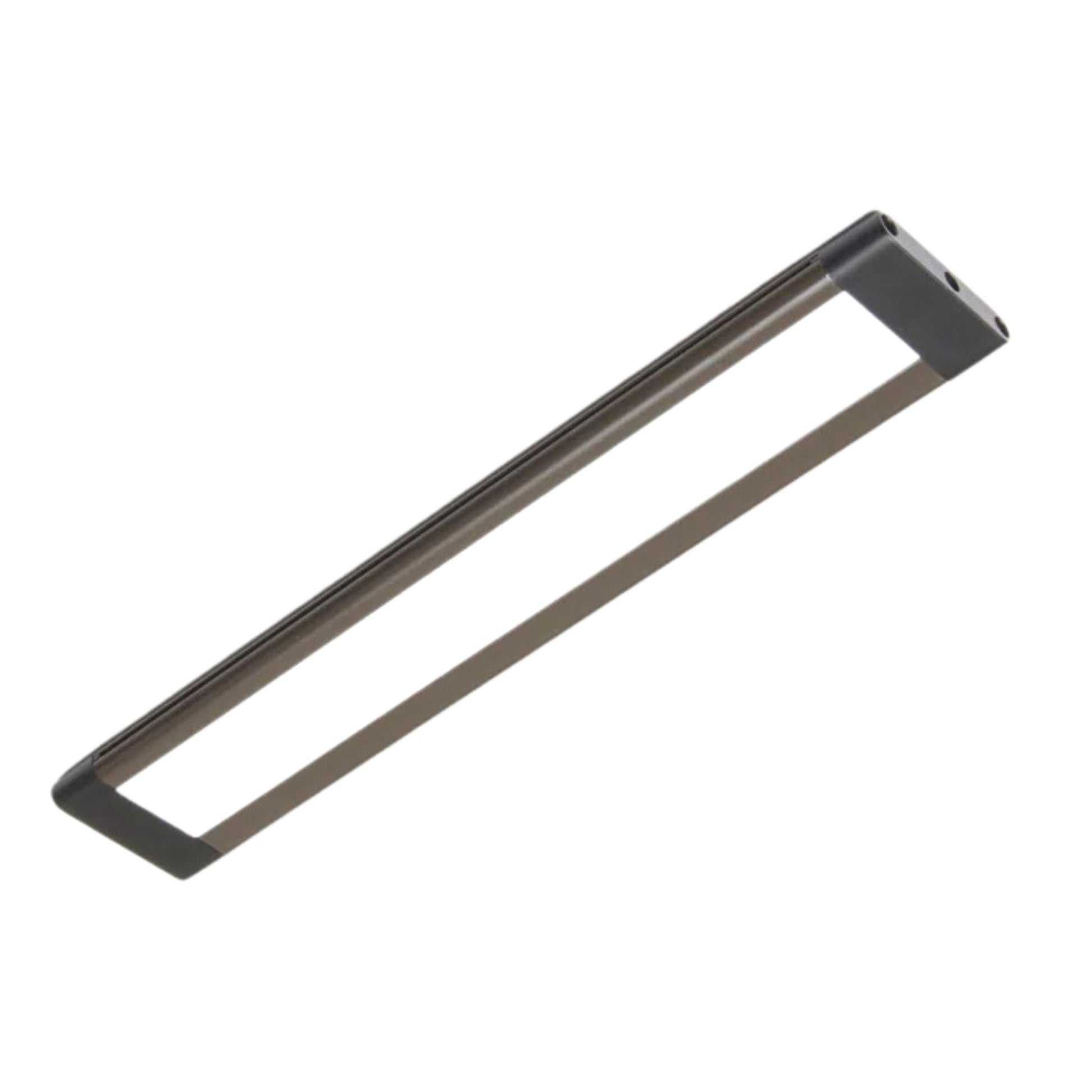 SlimEdge 8 Inch LED Under Cabinet Light, 3000K, 24VDC, 150 Lumens, Bronze - Bees Lighting