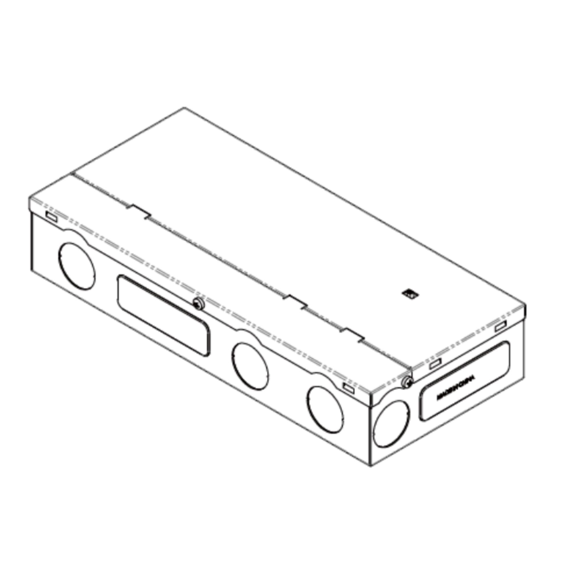 LineDRIVE 24VDC Non-Dimmable LED Driver, 96W, 120-277V Input