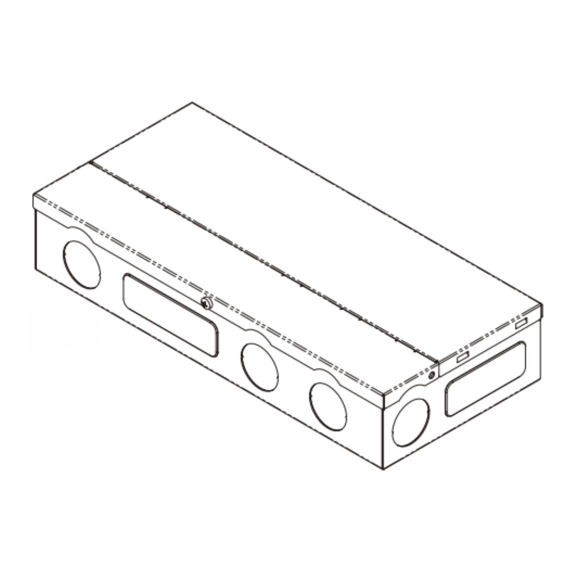 LineDRIVE XD 60W, 12VDC Multi-Dim LED Driver, 120-277V