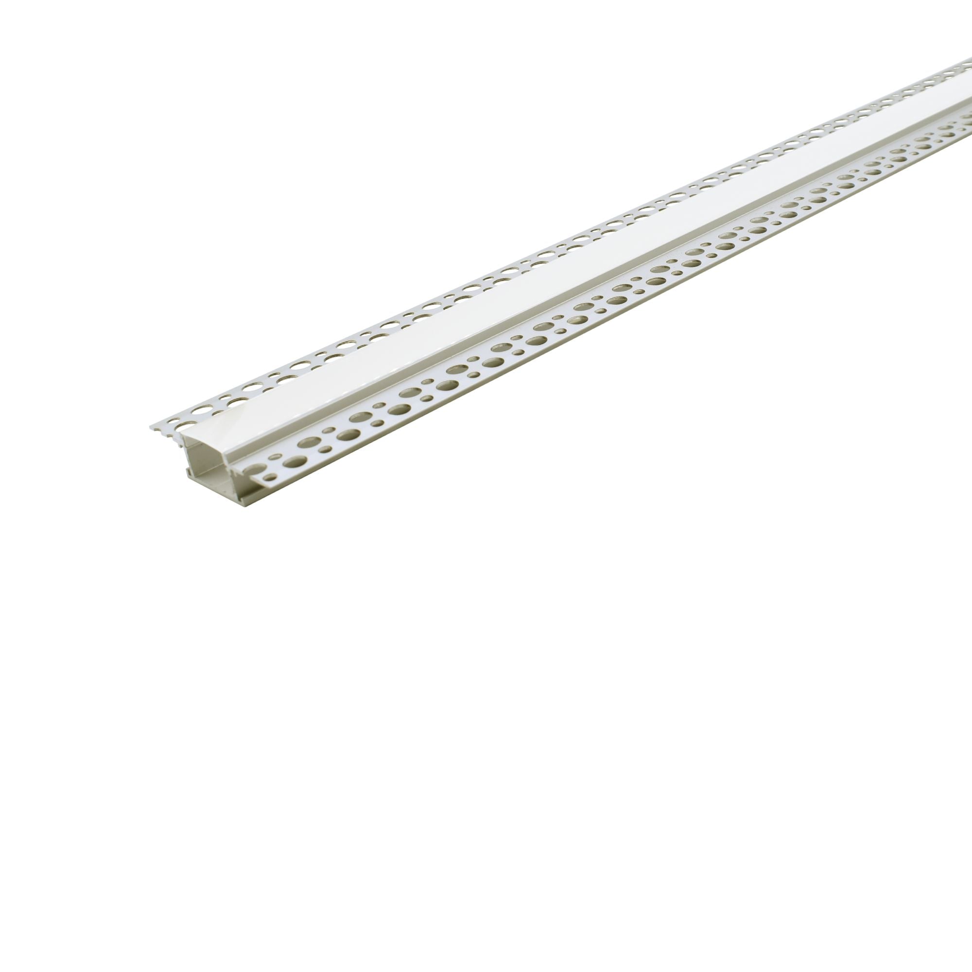 Two End caps, one solid, one with wiring hole for LED-CHL-MI-SST6 Channel - Bees Lighting