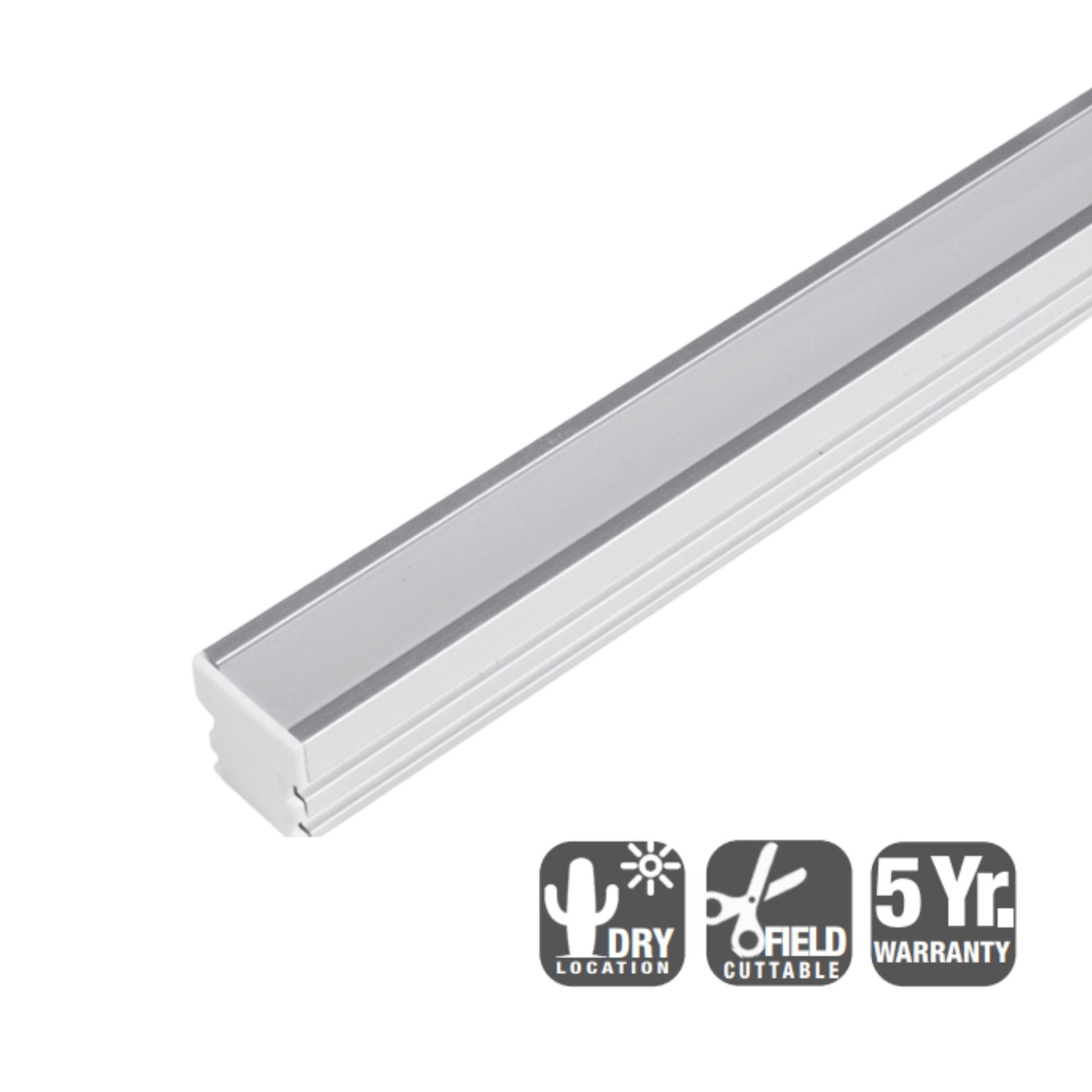4ft Extra Deep Aluminum Mounting Channel - Bees Lighting