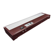 TunableTask 16-Inch Adjustable Kelvin LED Under Cabinet Light Bar, 120V, Bronze