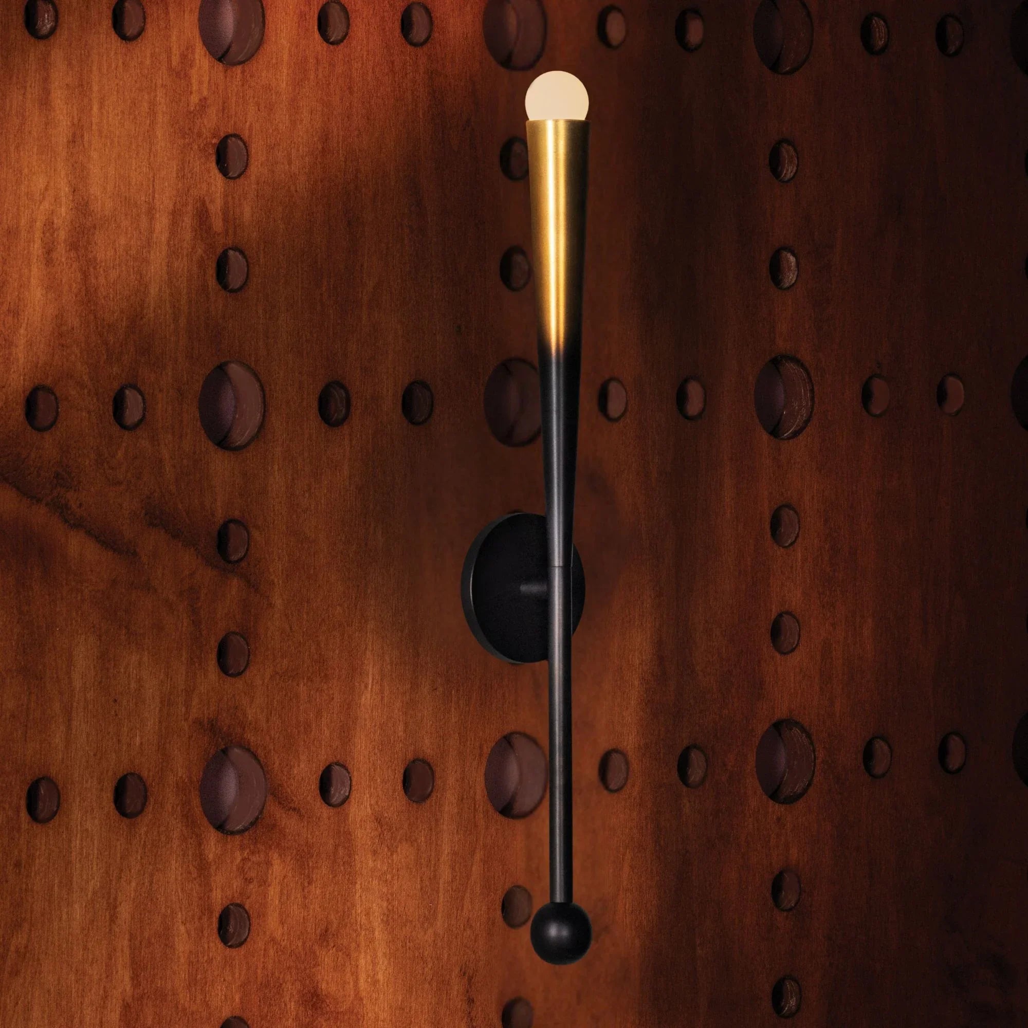 Adley 28" Wall Sconce, Gradient Brass Finish