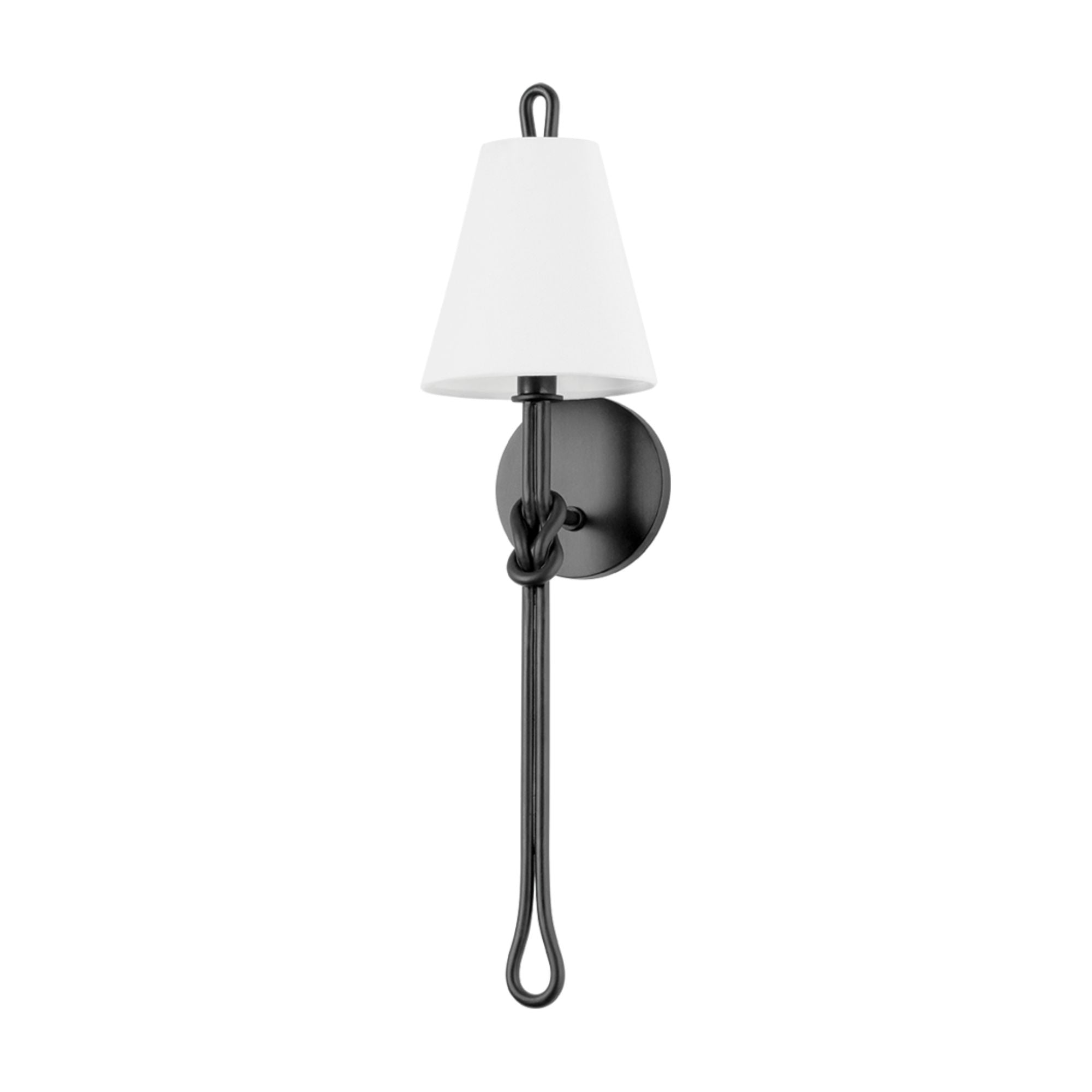 Alburgh 25" Wall Sconce, Aged Iron Finish