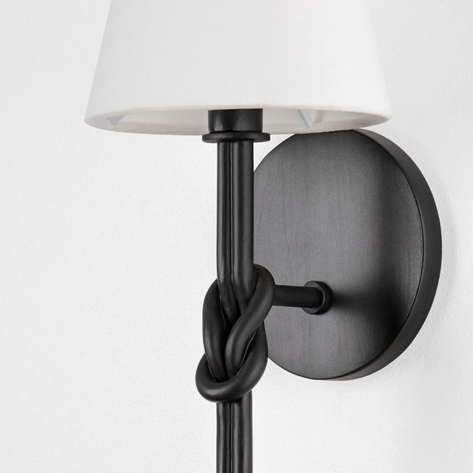 Alburgh 25" Wall Sconce, Aged Iron Finish