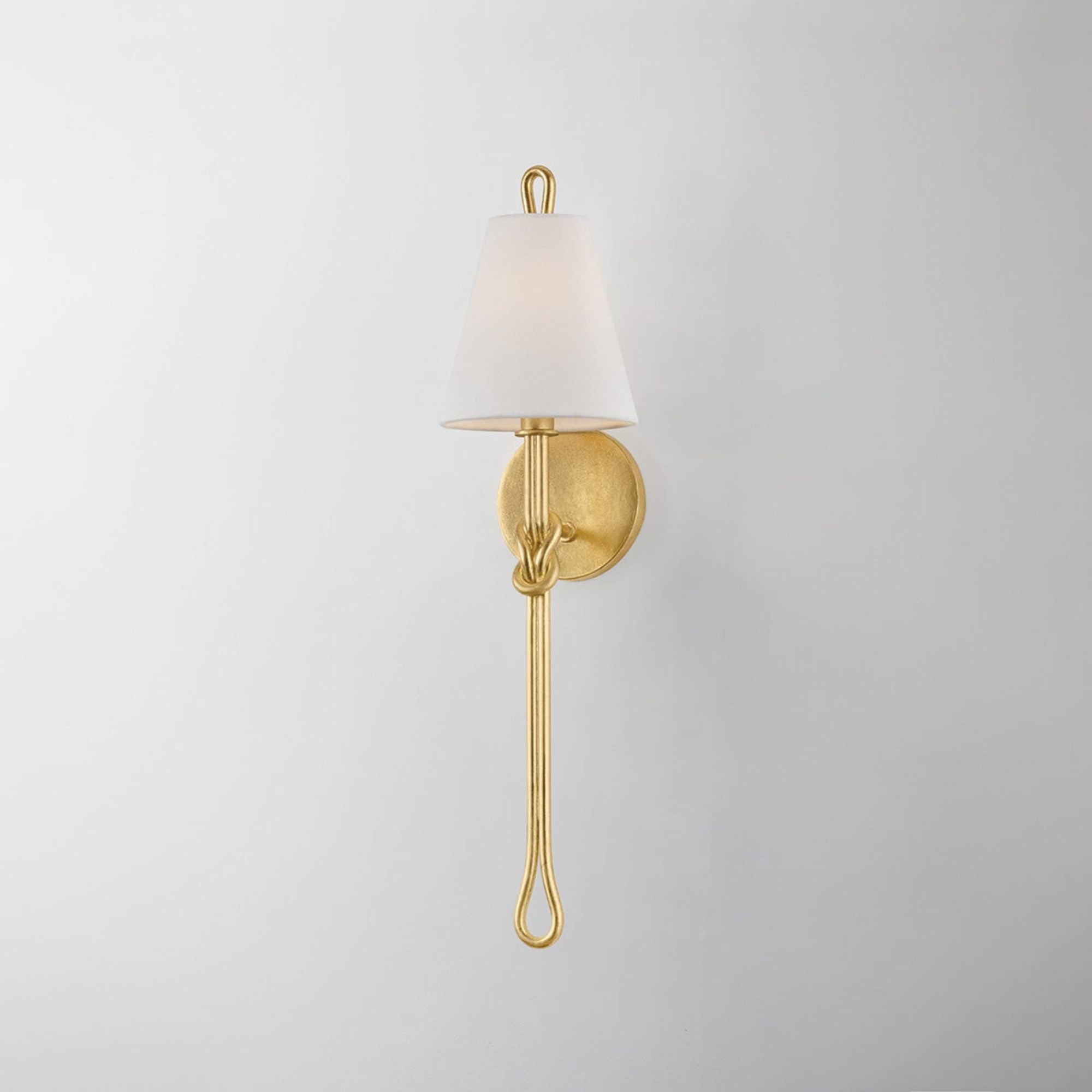 Alburgh 25" Wall Sconce, Vintage Gold Leaf Finish