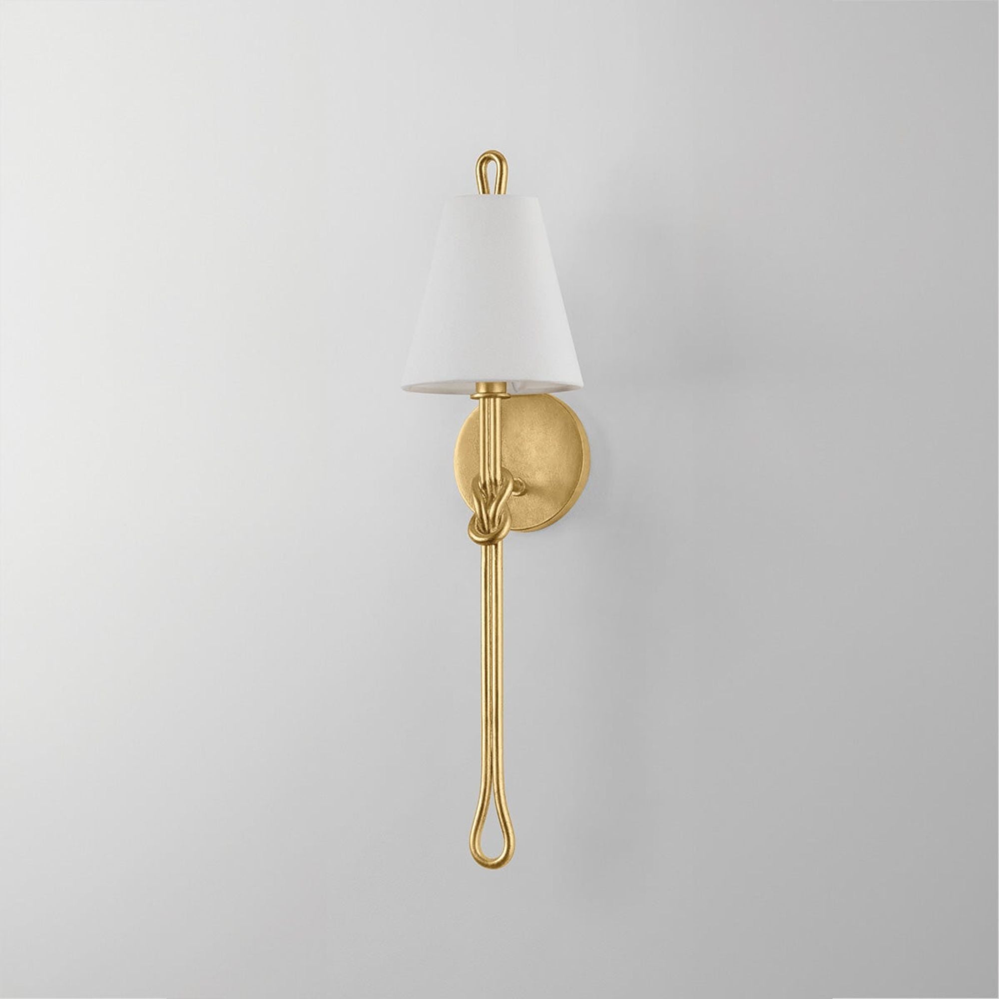 Alburgh 25" Wall Sconce, Vintage Gold Leaf Finish