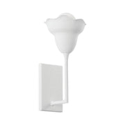 Alora 15" Wall Sconce, White Plaster Finish