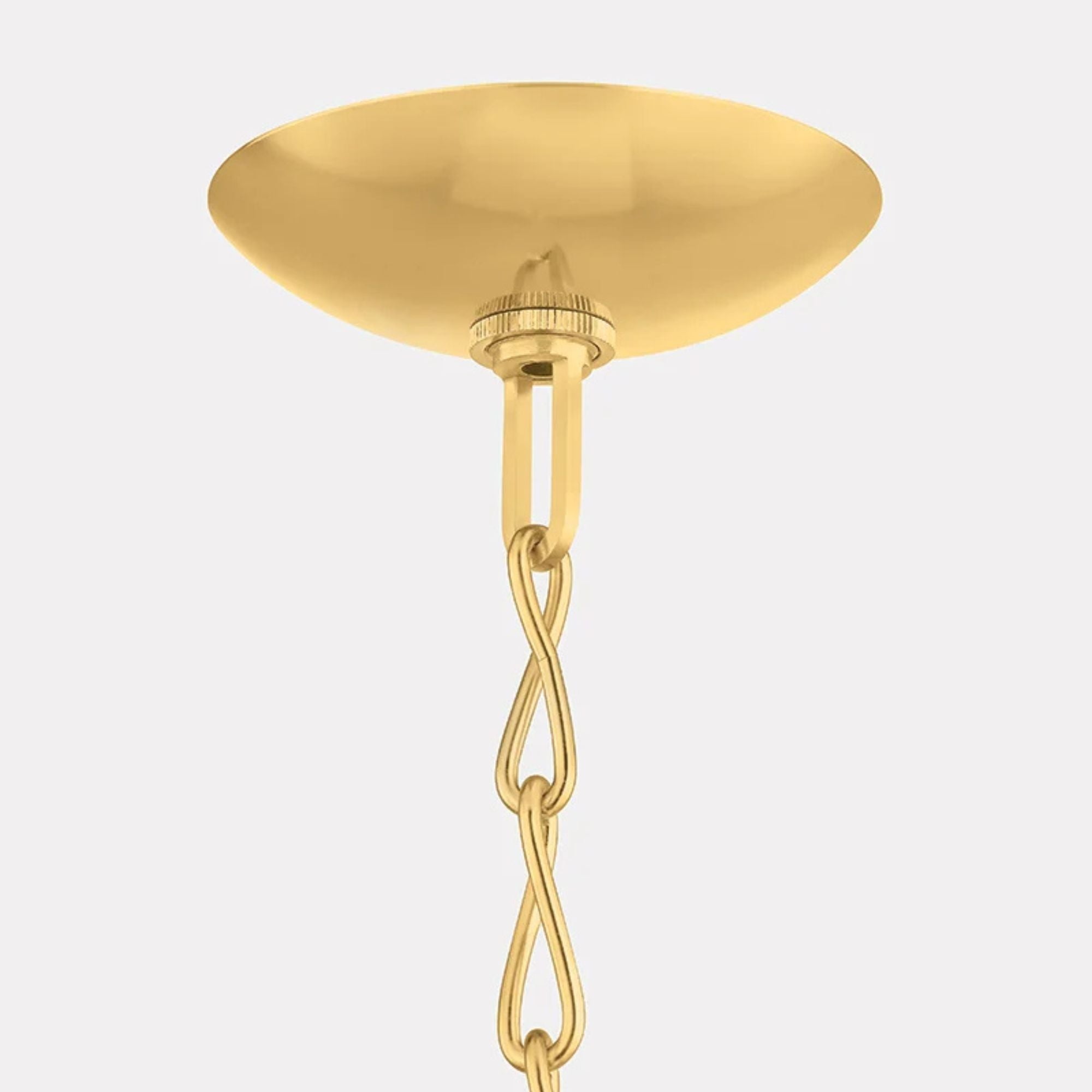 Hudson Valley Apple Valley 18 in. Pendant Light, Aged Brass with Opal Glossy Glass Urn Shade